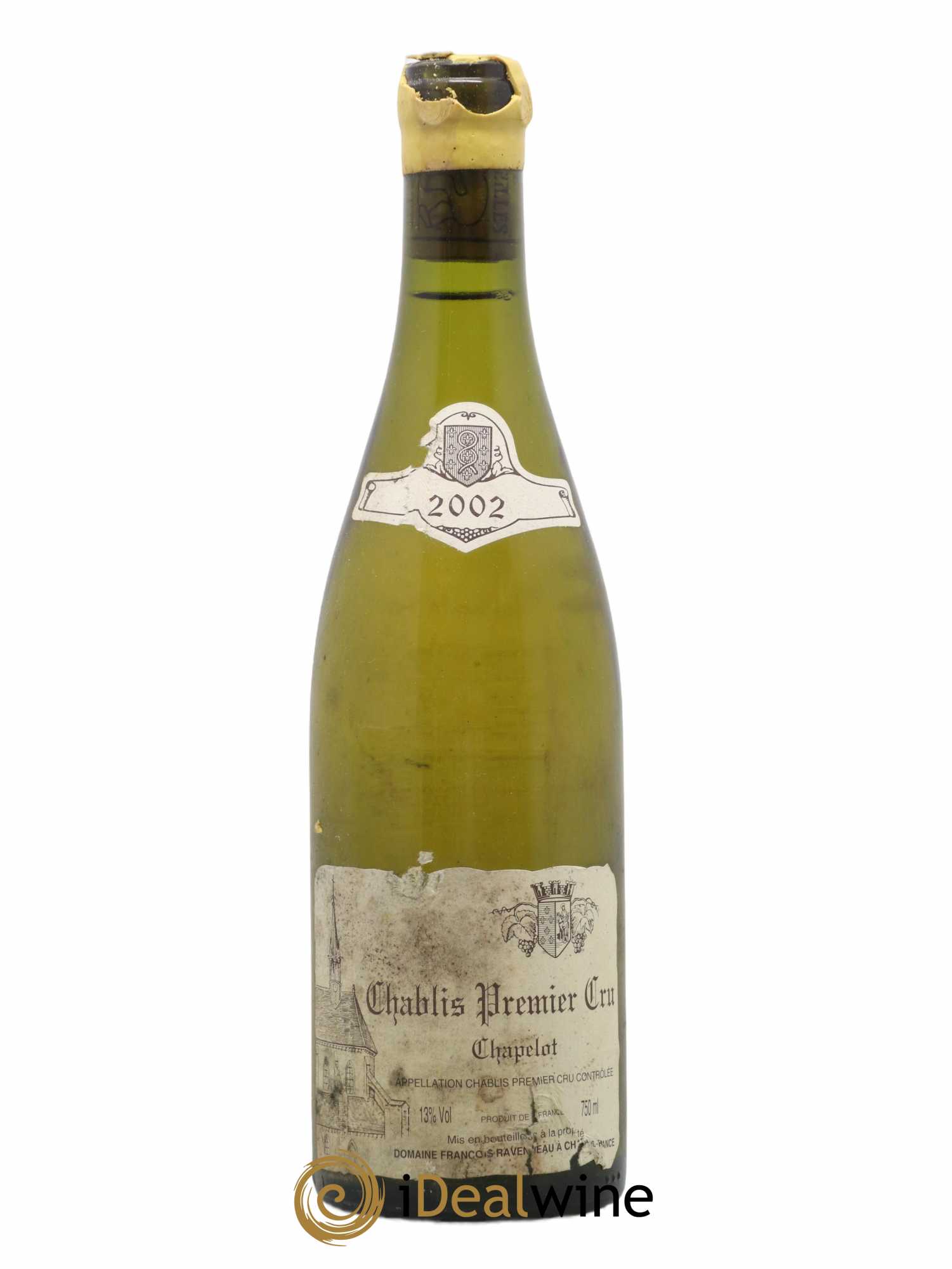 Chablis 1er Cru Chapelot Raveneau (Domaine) 2002 - Lot de 1 bouteille - 0