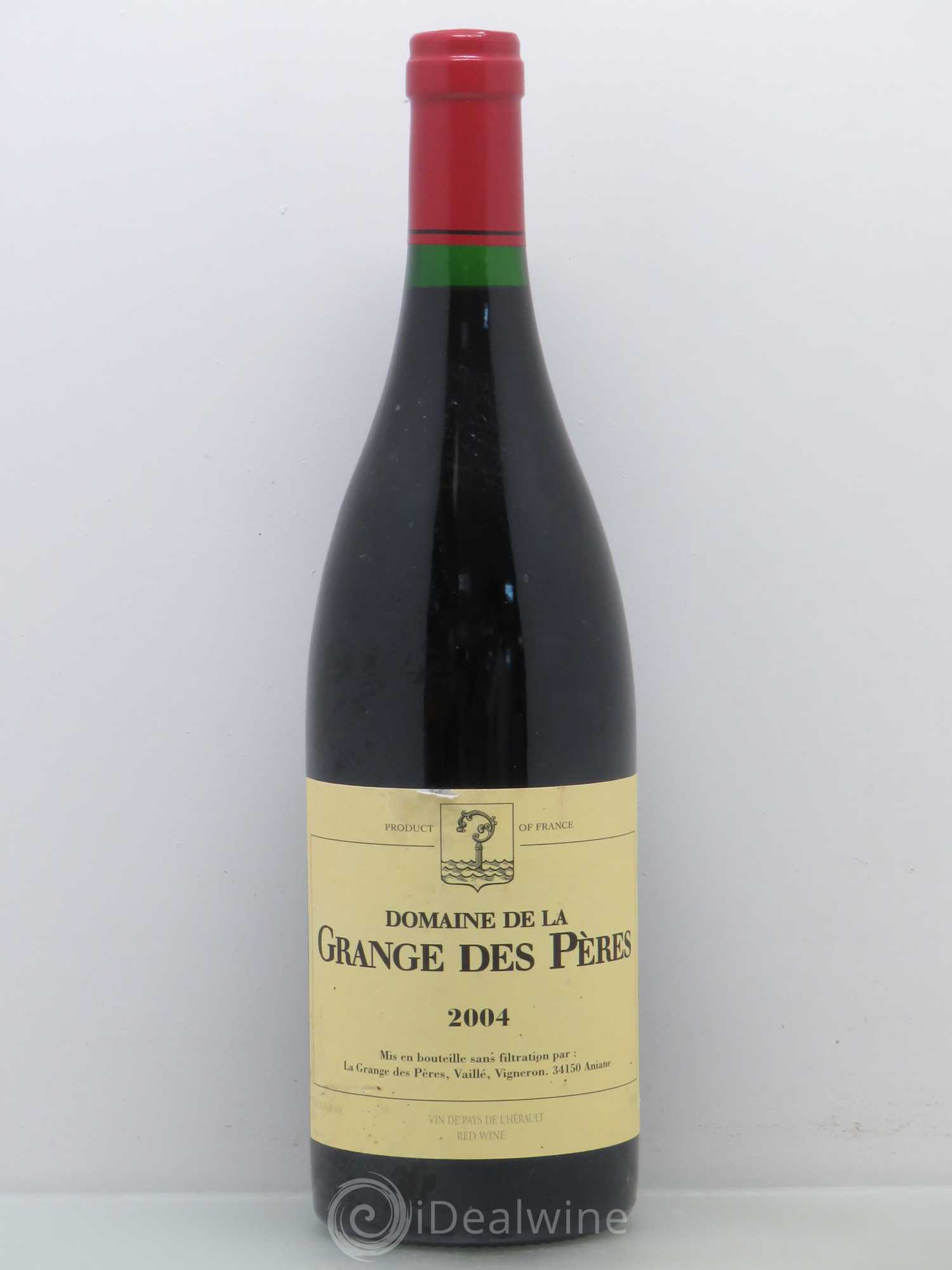 Pays d'Hérault Grange des Pères Laurent Vaillé 2004 - Lot de 1 bouteille - 0