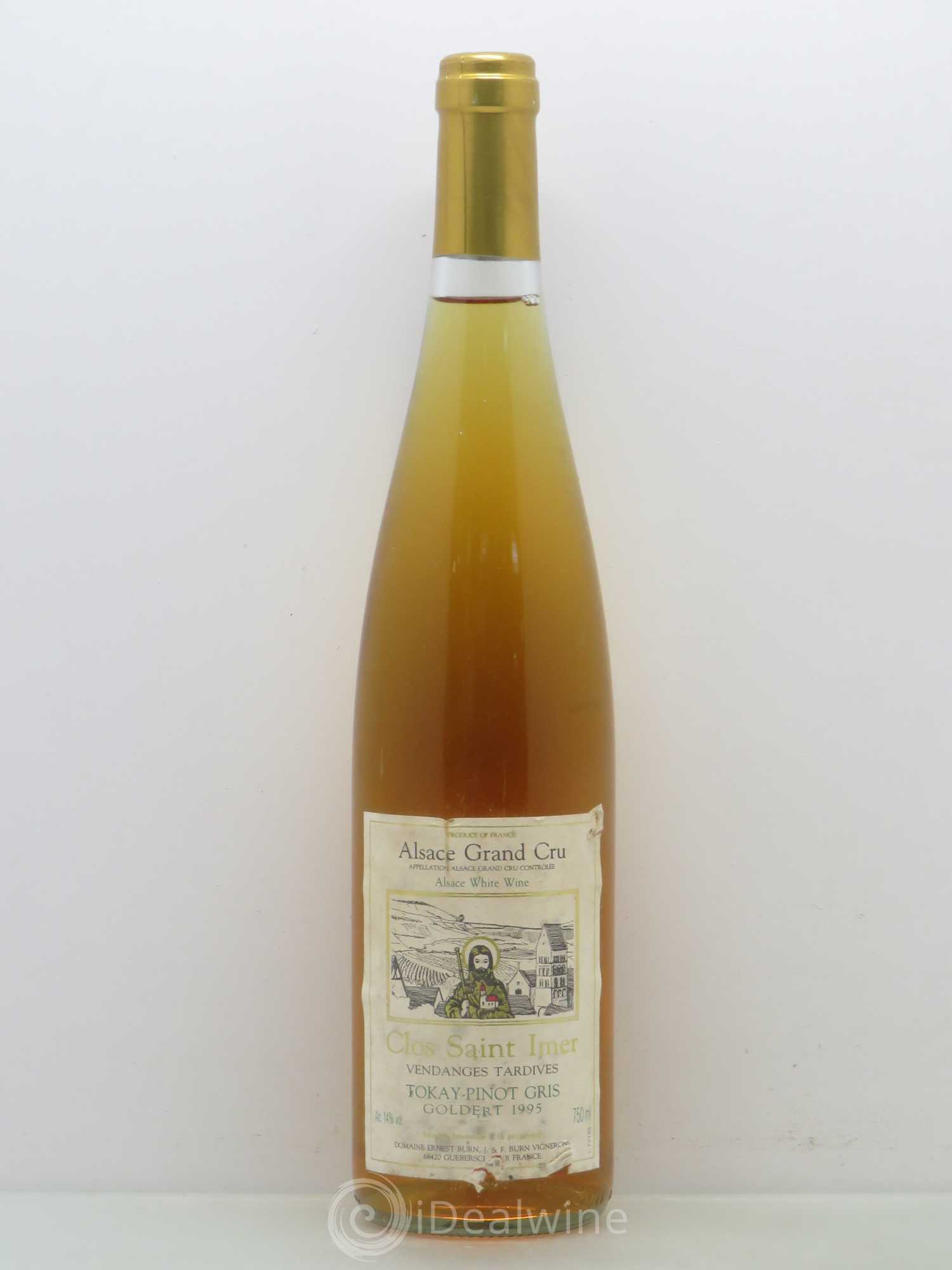 Pinot Gris Grand Cru Goldert VT - E. Burn 1995 - Posten von 1 Flasche - 0