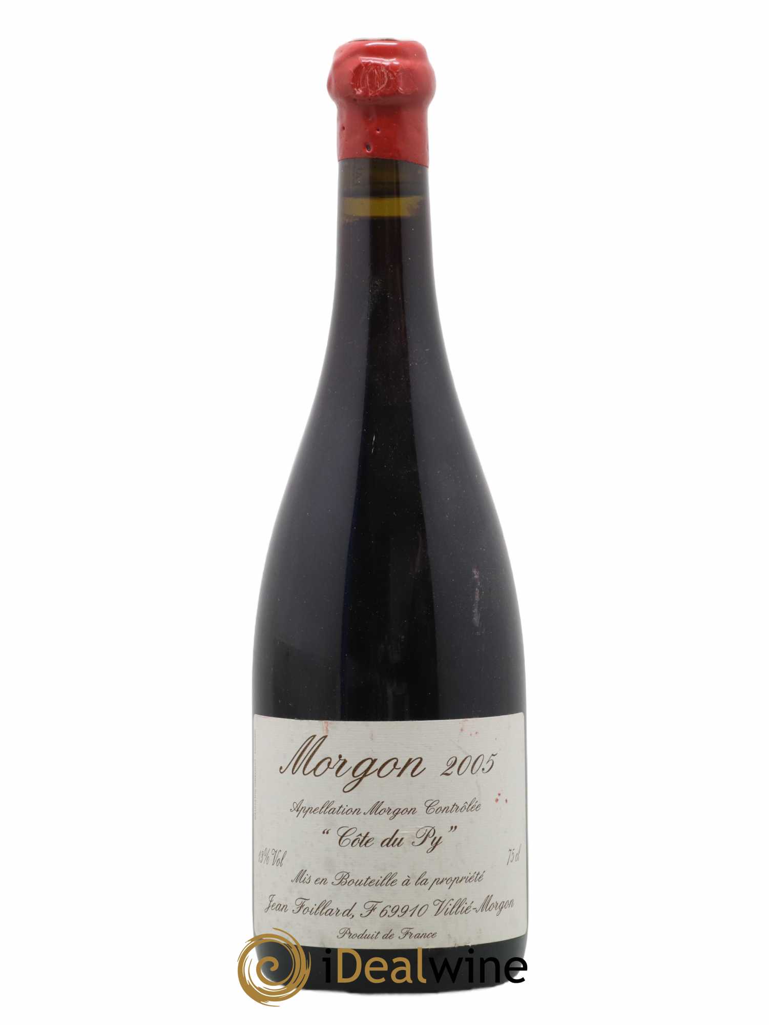 Morgon Côte du Py Jean Foillard 2005 - Lot de 1 bouteille - 0