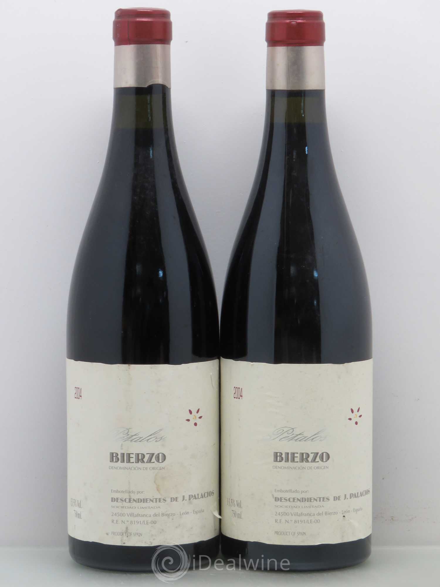 Bierzo DO Bierzo DO Petalos - Palacios 2004 - Posten von 2 Flaschen - 0