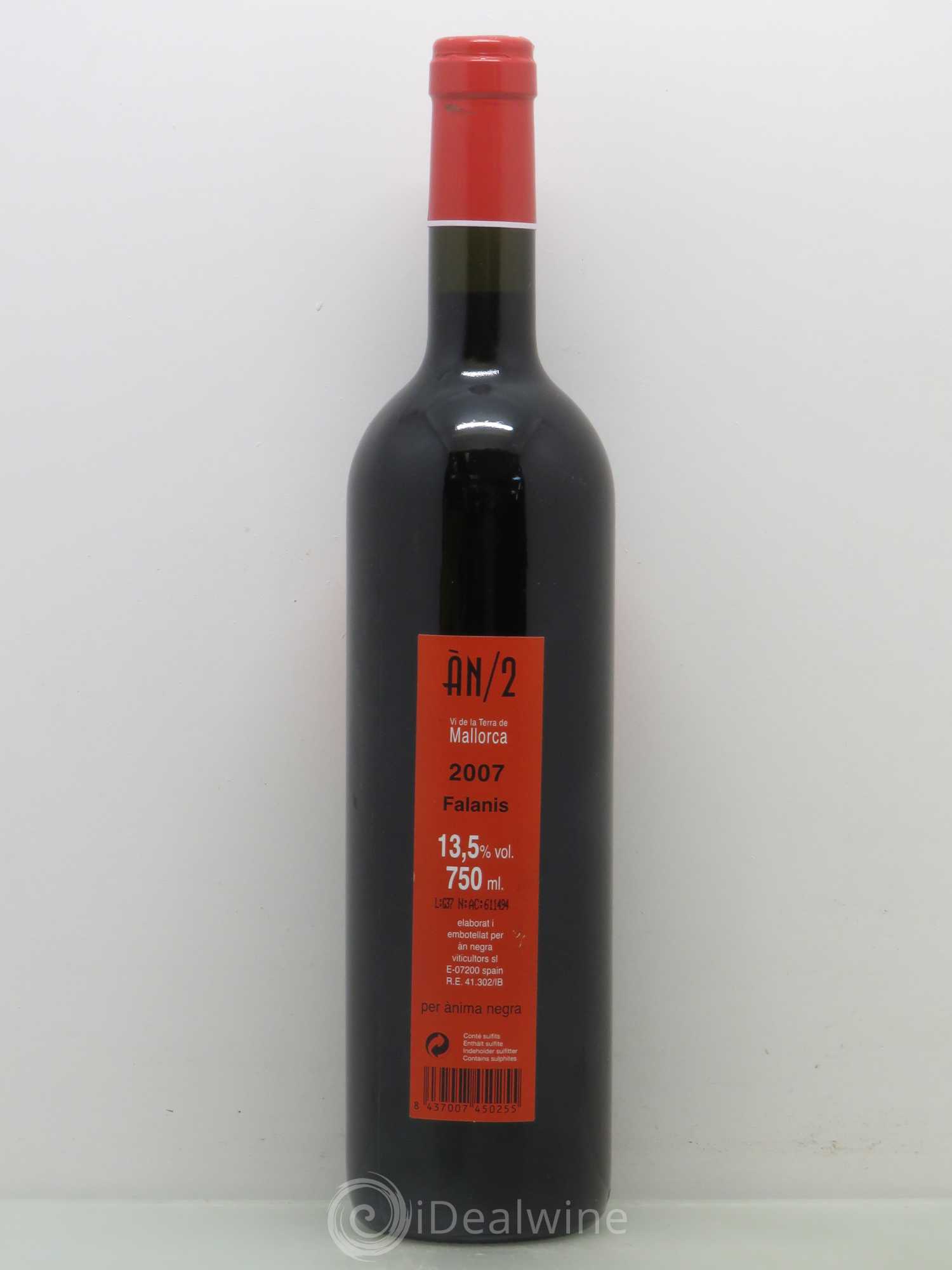 Espagne Majorca Falanis AN 2 2007 - Lot de 1 bouteille - 1