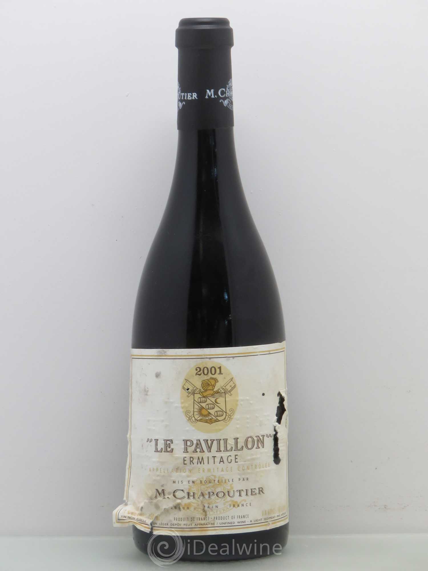 Hermitage Ermitage Le Pavillon Chapoutier 2001 - Lot de 1 bouteille - 0