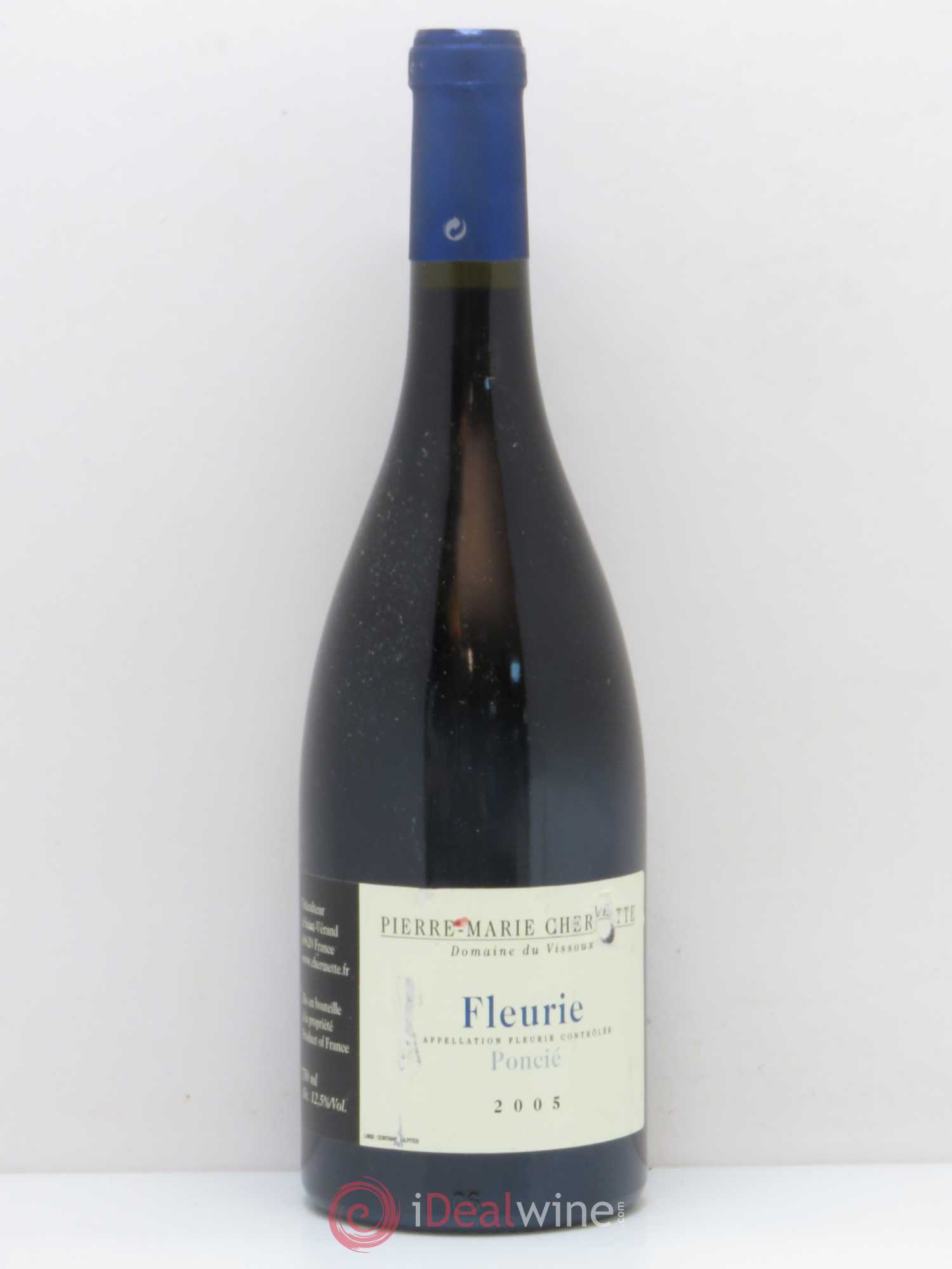 Fleurie Poncié Domaine du Vissoux - P-M. Chermette 2005 - Lot de 1 bouteille - 0