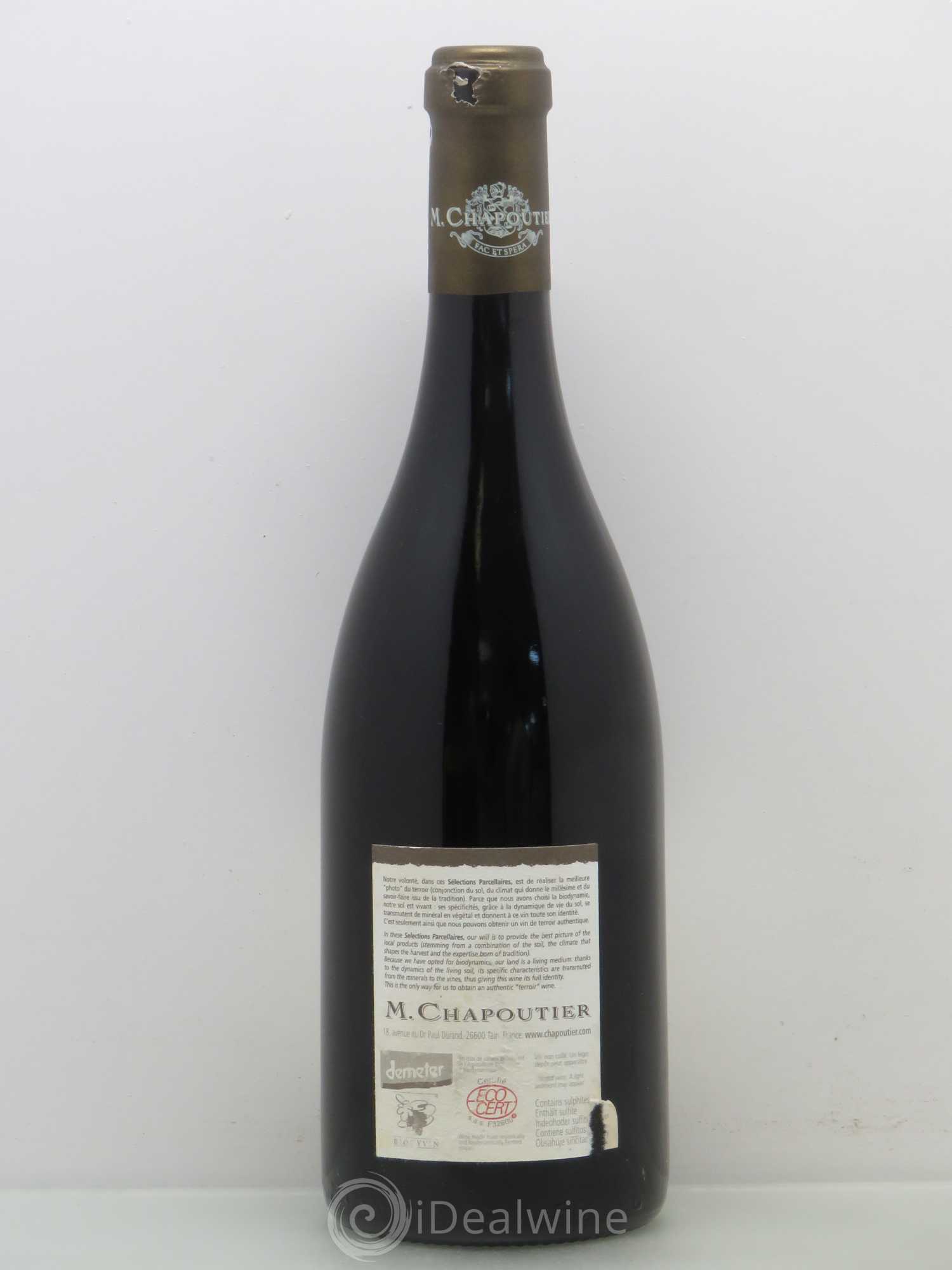Hermitage Ermitage Le Pavillon Chapoutier 2003 - Lot de 1 bouteille - 1