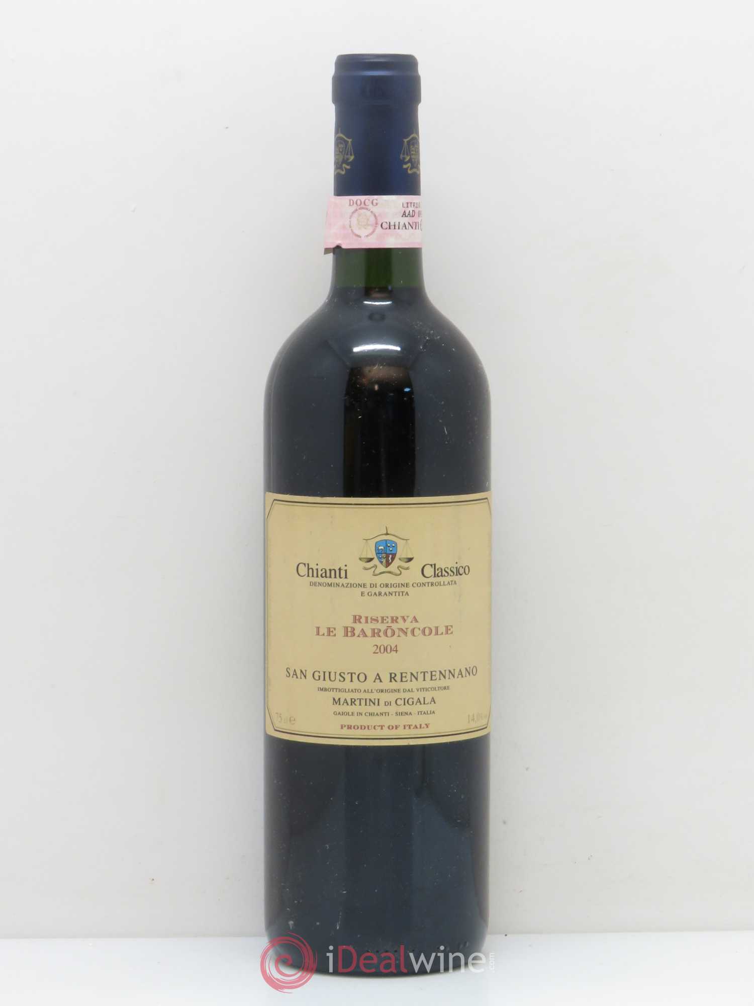 Chianti Classico DOCG Riserva Le Barancole San Giusta Rentennano 2004 - Posten von 1 Flasche - 0
