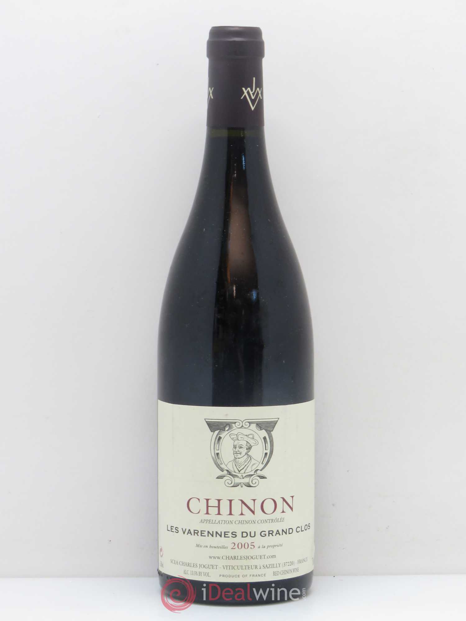 Chinon Les Varennes du Grand Clos Charles Joguet 2005 - Lot de 1 bouteille - 0