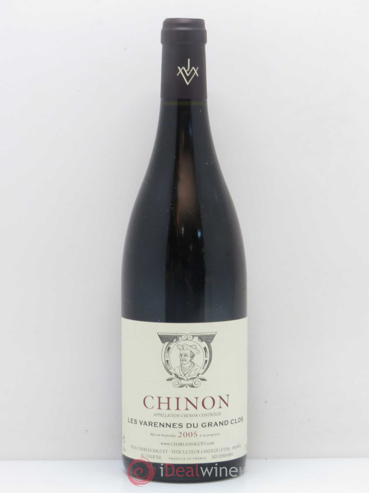 Chinon Les Varennes du Grand Clos Charles Joguet 2005 - Lot de 1 bouteille - 0