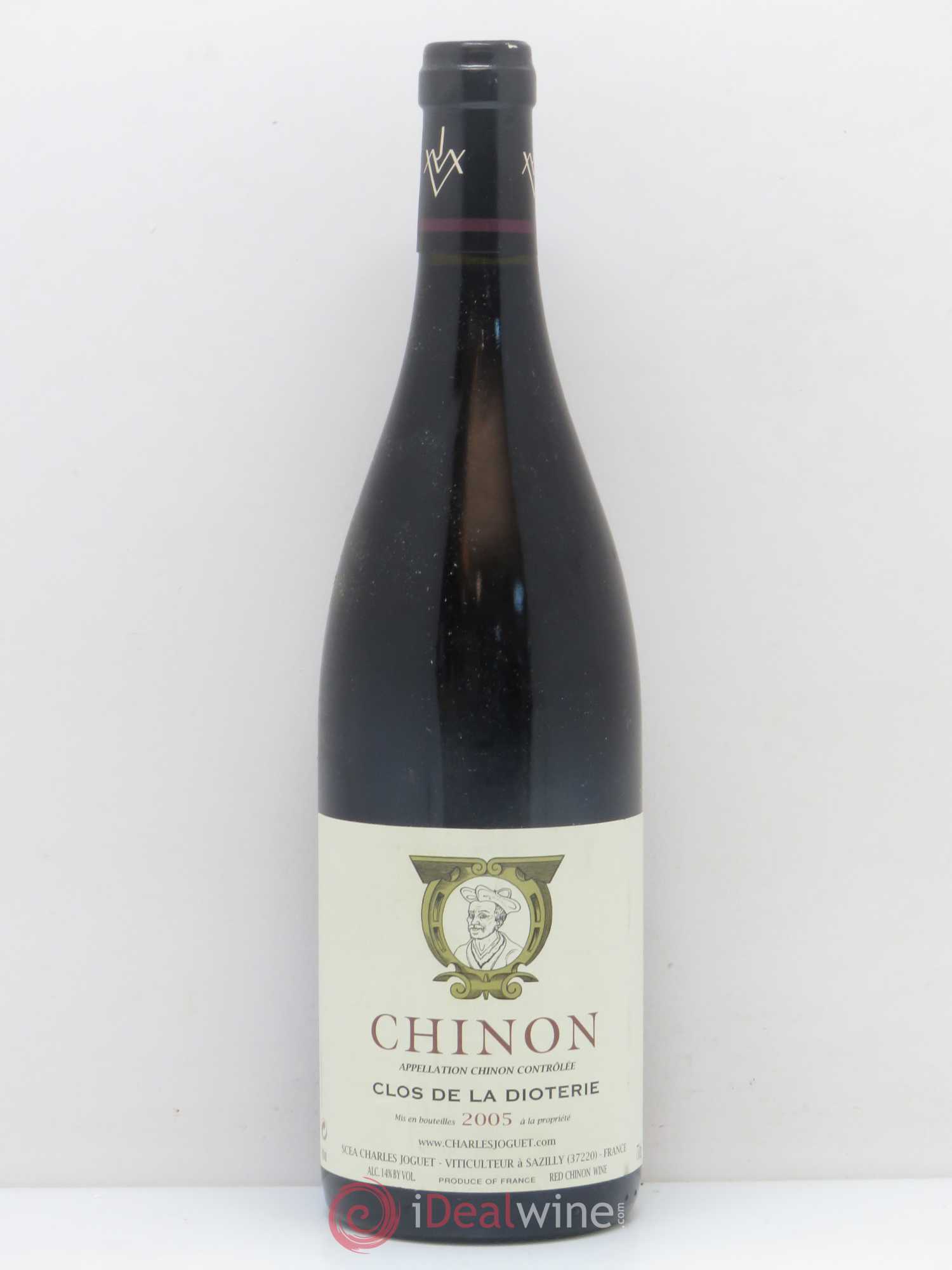 Chinon Clos de La Dioterie Charles Joguet 2005 - Lot de 1 bouteille - 0