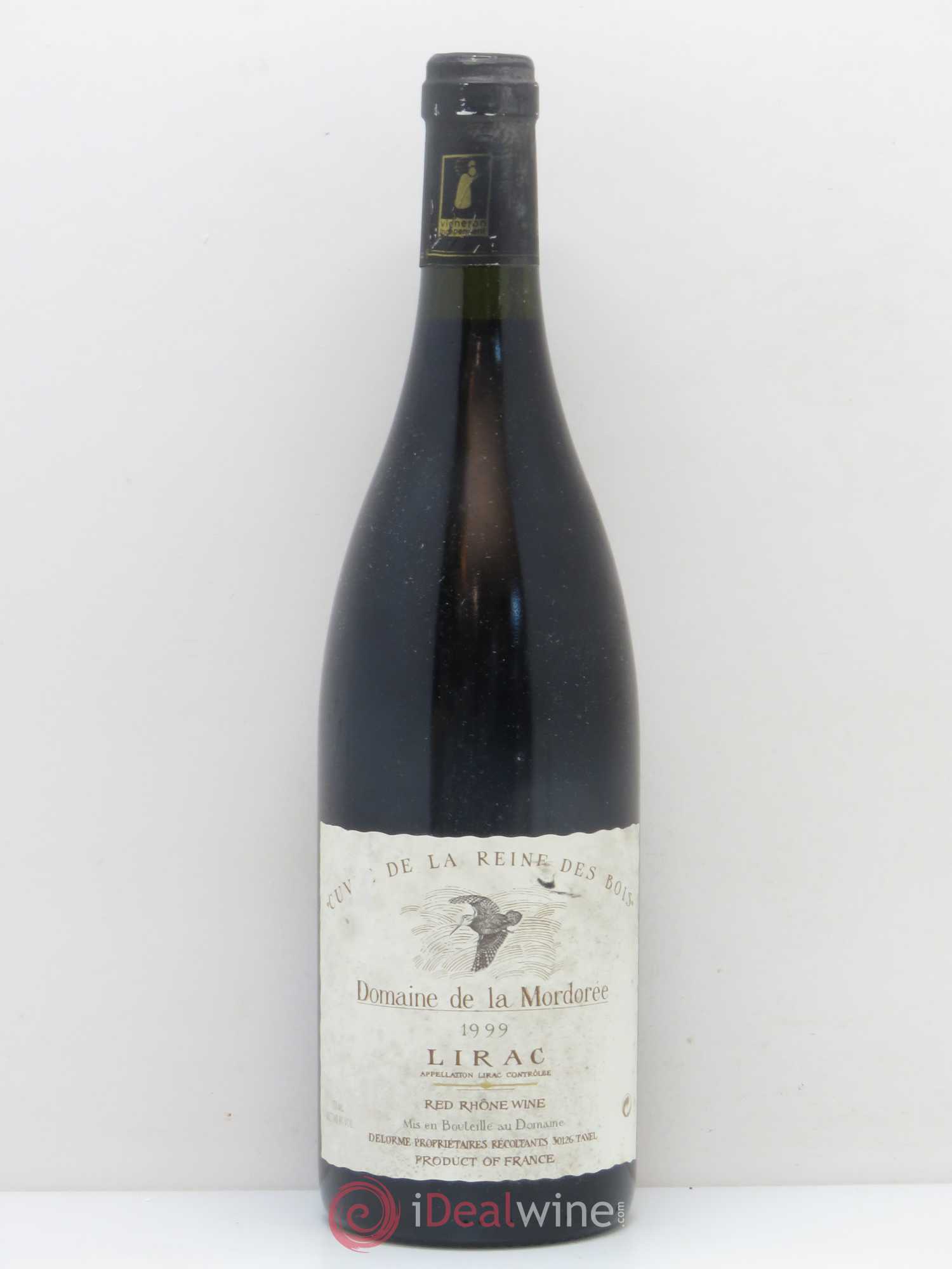 Lirac Cuvée Reine des Bois La Mordorée (Domaine de) 1999 - Lot de 1 bouteille - 0