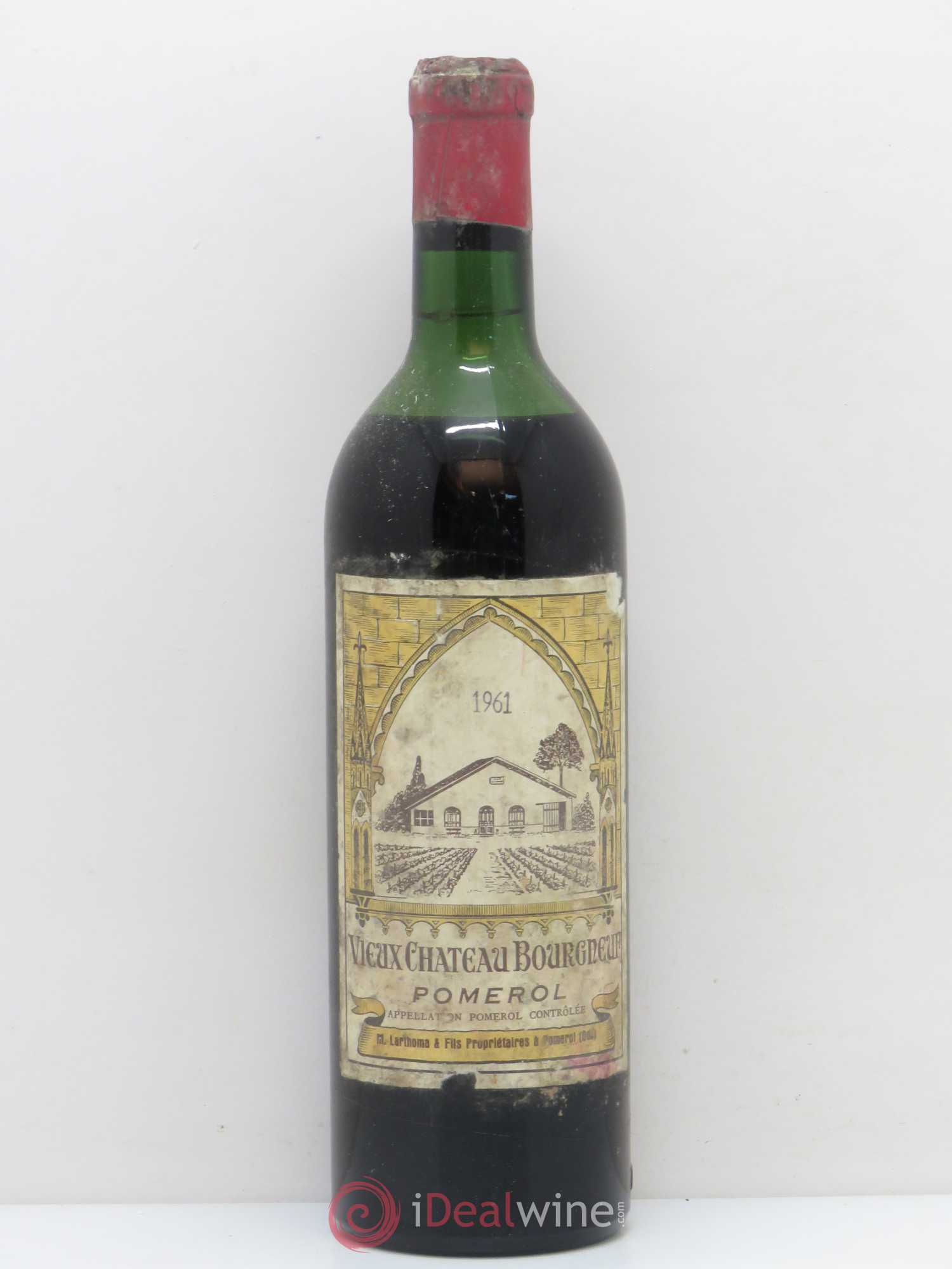 Vieux Château Bourgneuf 1961 - Lot de 1 bouteille - 0