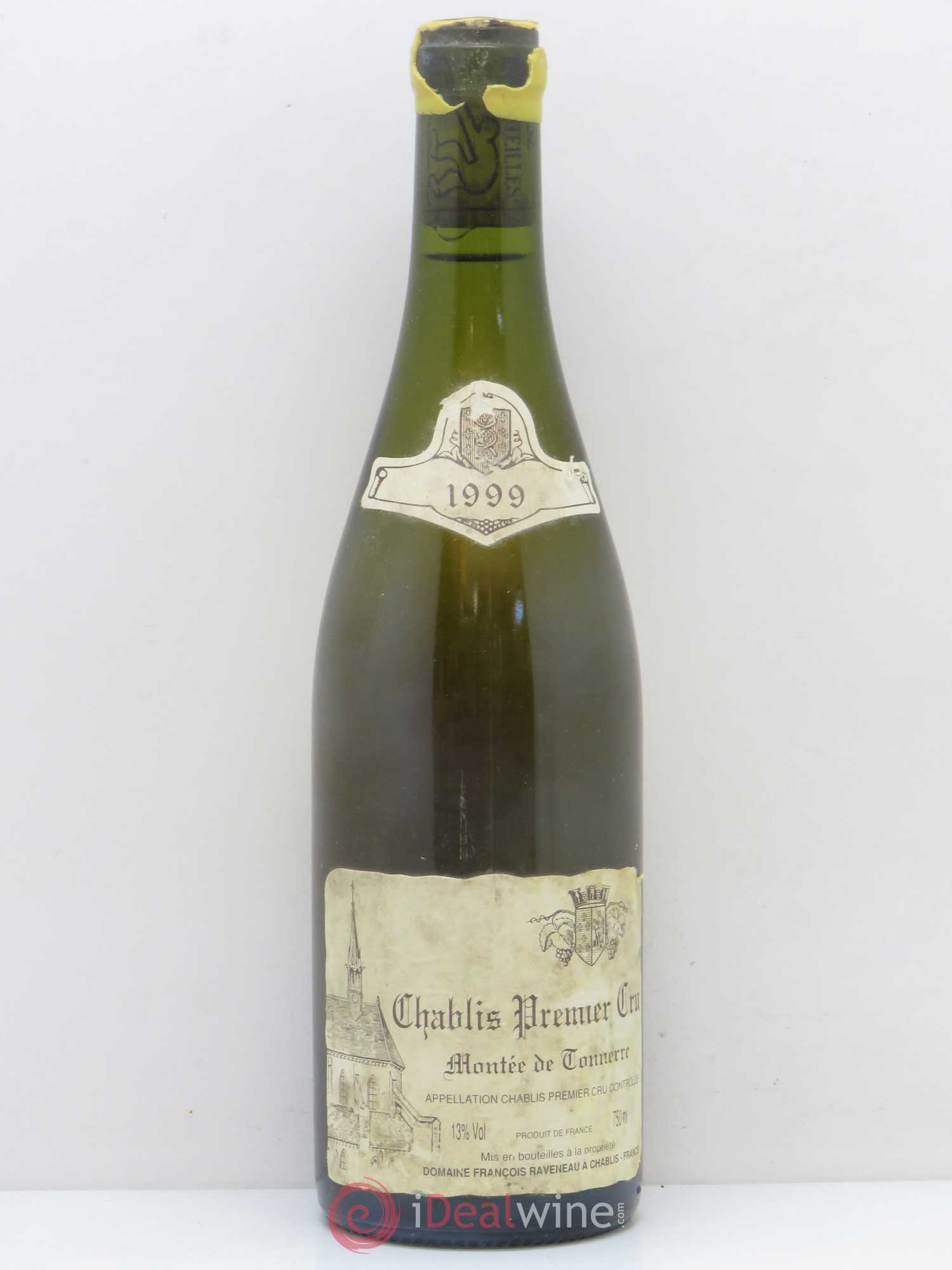 Chablis 1er Cru Montée de Tonnerre Raveneau (Domaine) 1999 - Lot de 1 bouteille - 0