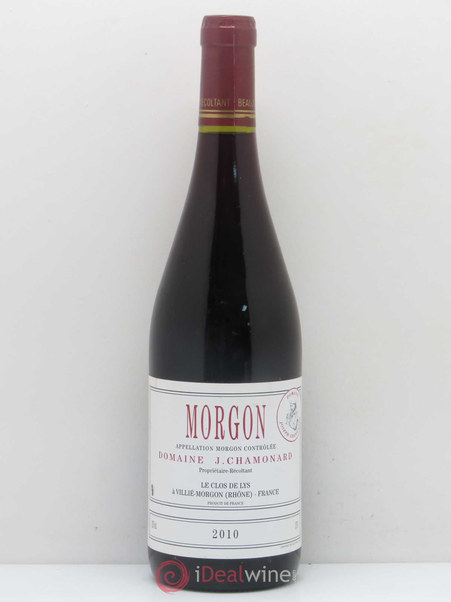 Morgon Joseph Chamonard (Domaine) (sans prix de réserve) 2010 - Lot de 1 bouteille - 0