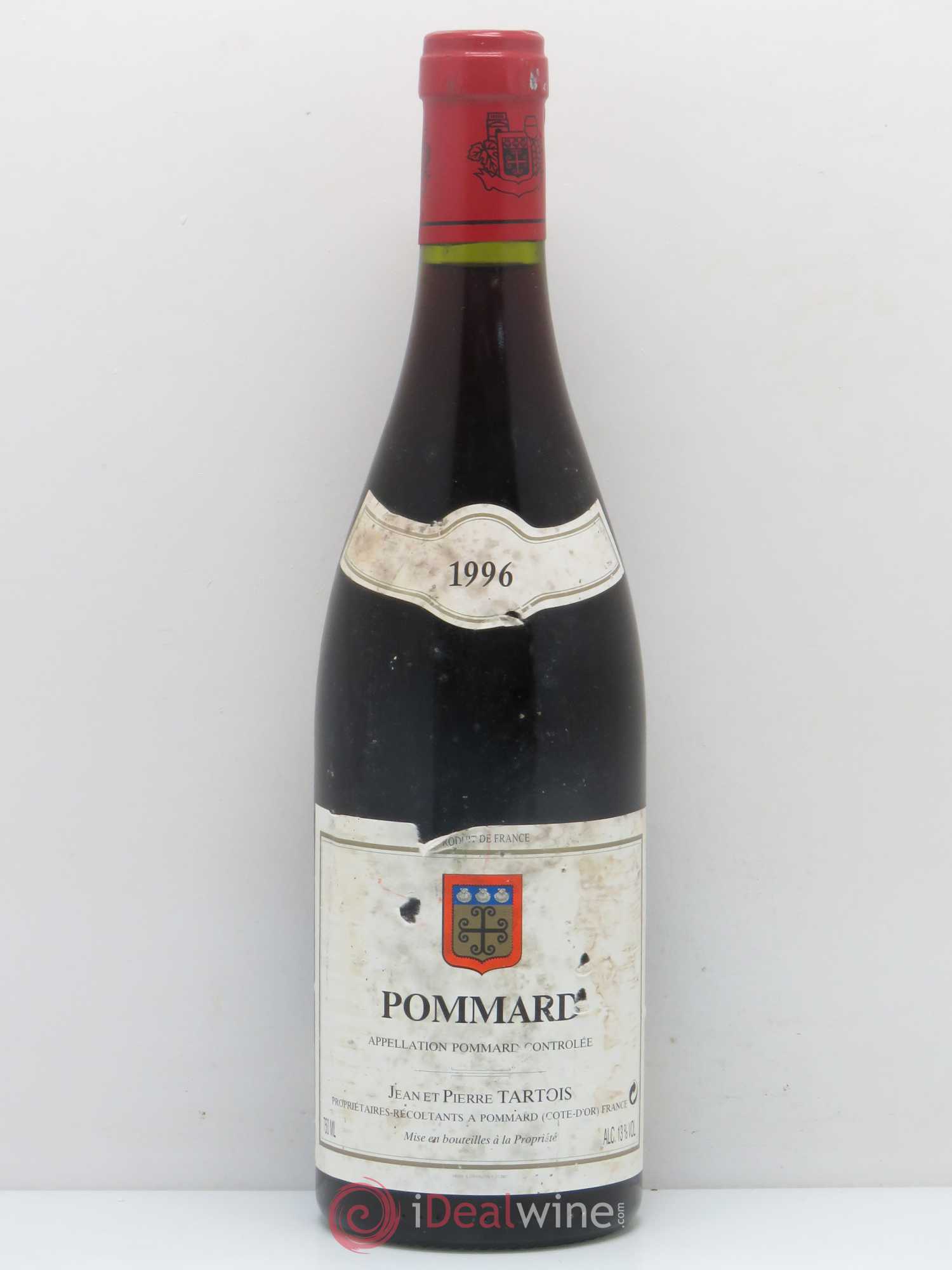 Pommard Jean Tartois 1996 - Posten von 1 Flasche - 0