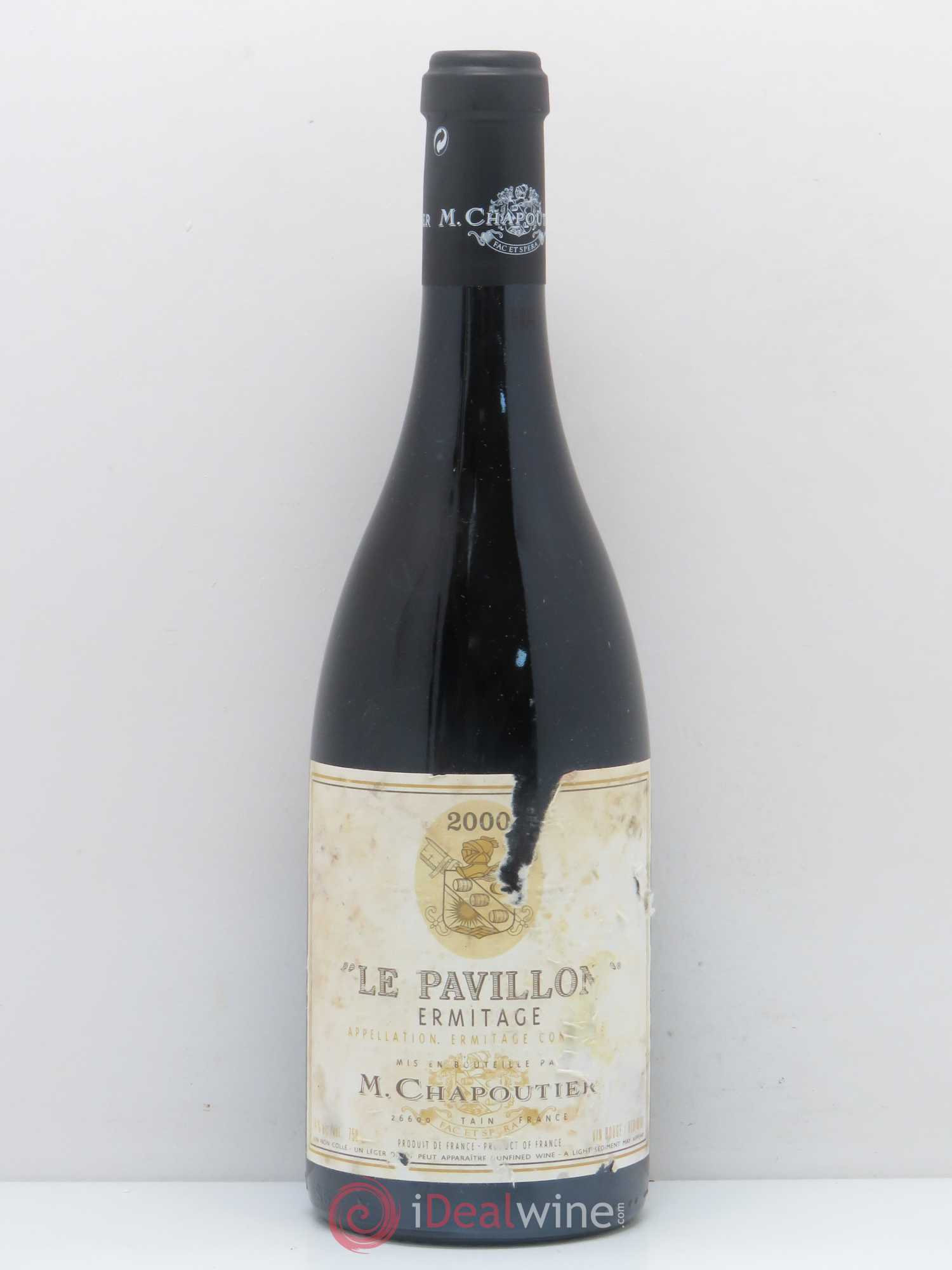 Hermitage Ermitage Le Pavillon Chapoutier 2000 - Lot de 1 bouteille - 0