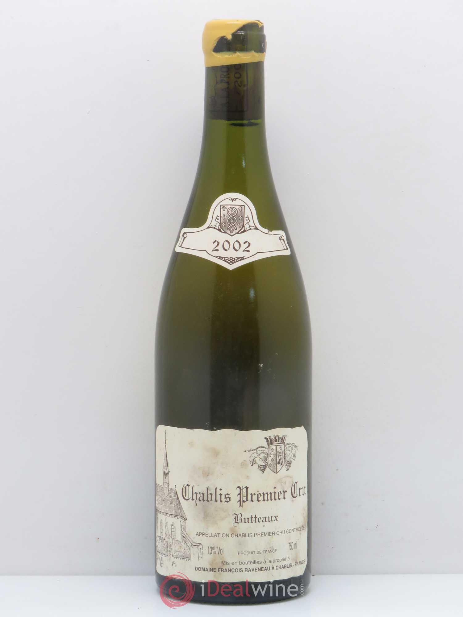 Chablis 1er Cru Butteaux Raveneau (Domaine) 2002 - Lot de 1 bouteille - 0