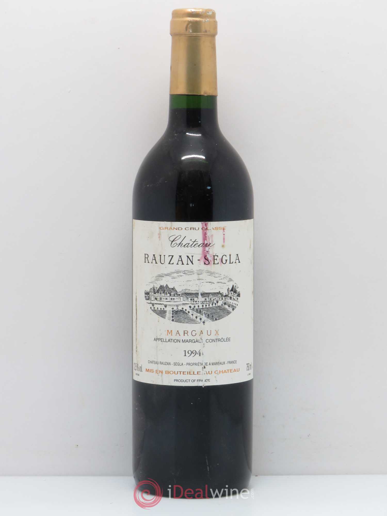 Château Rauzan Ségla Grand Cru Classé 1994 - Lot de 1 bouteille - 0