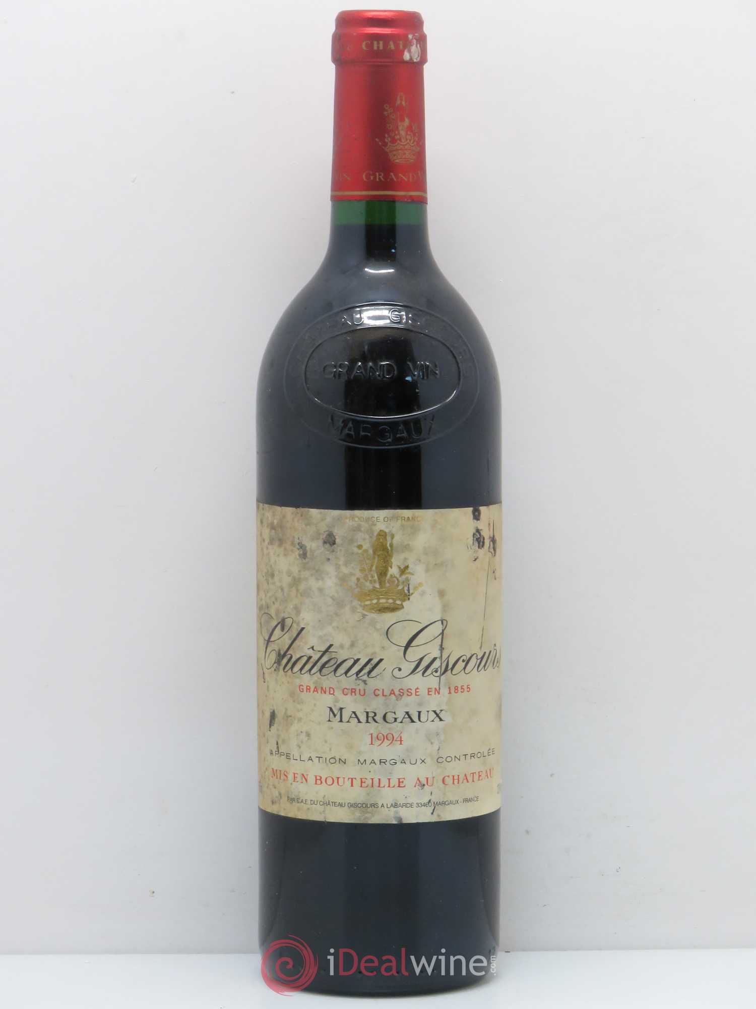 Château Giscours 3ème Grand Cru Classé 1994 - Lot de 1 bouteille - 0
