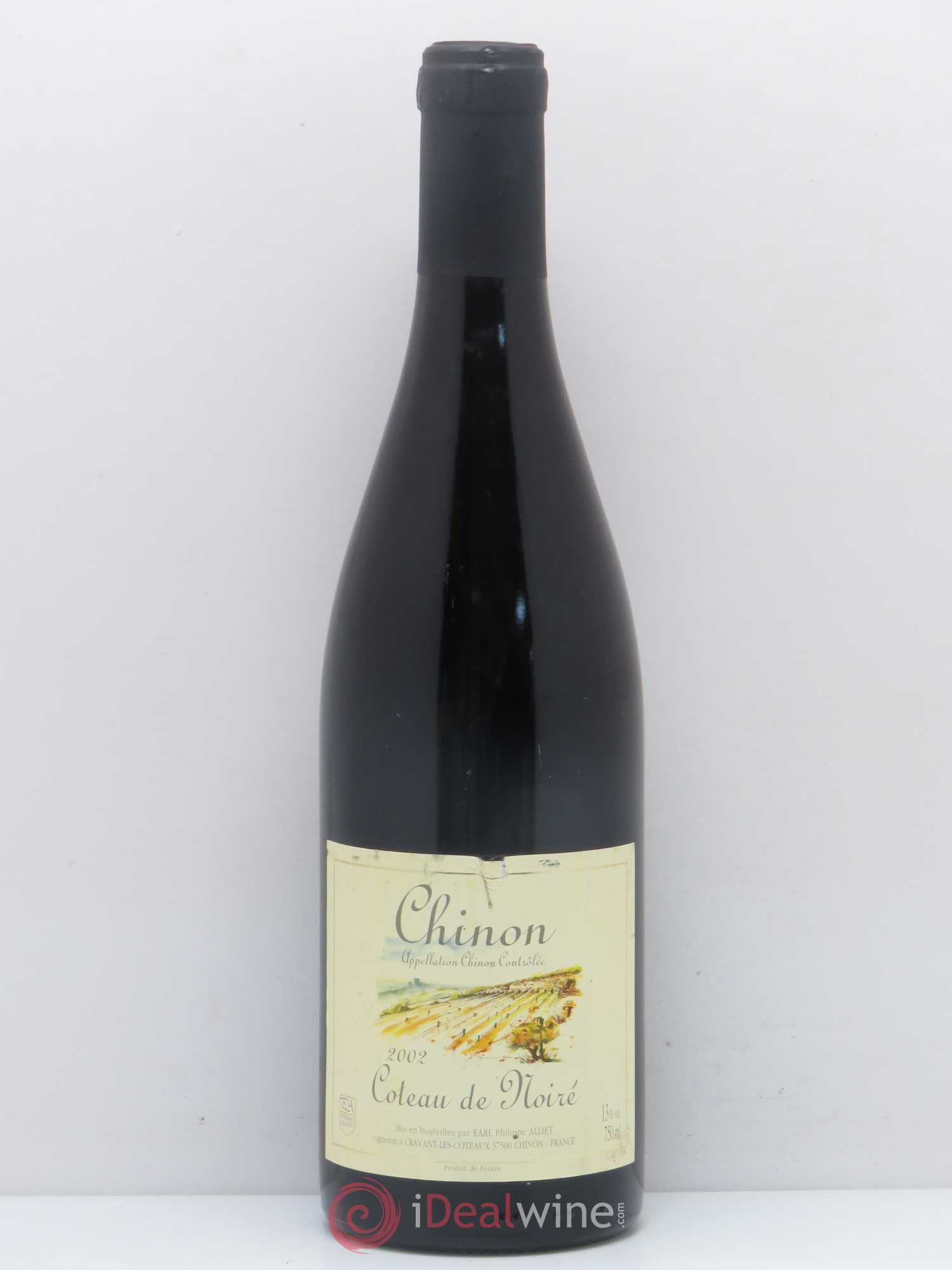 Chinon Coteau de Noiré Philippe Alliet 2002 - Lot de 1 bouteille - 0