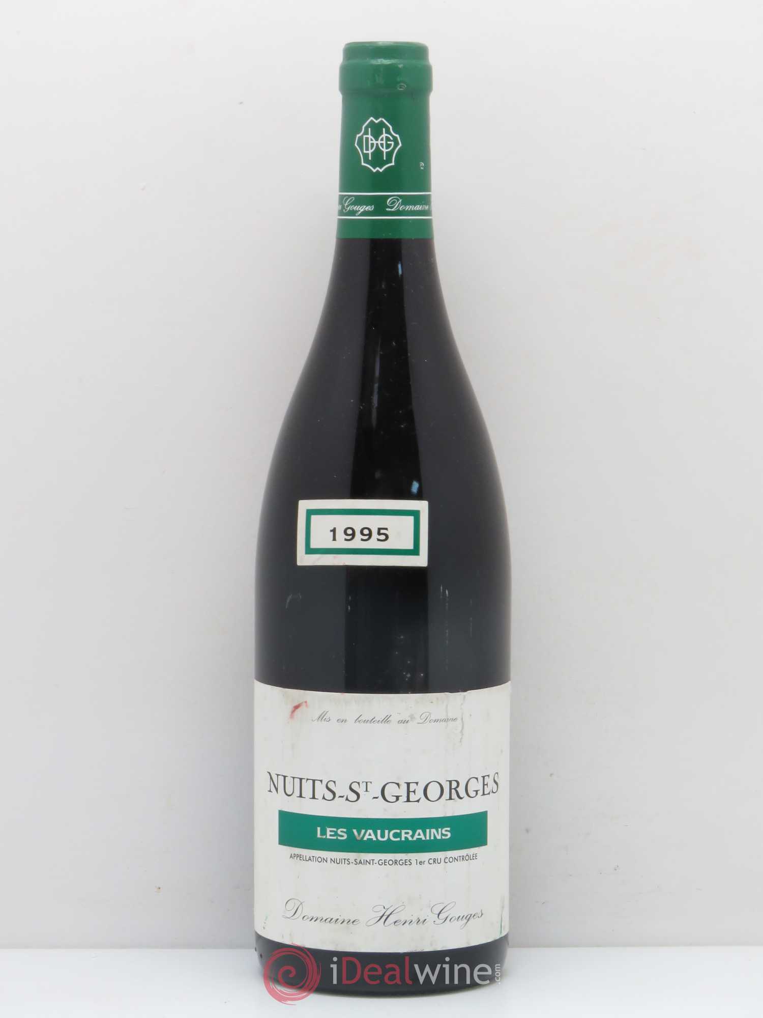 Nuits-Saint-Georges 1er Cru Les Vaucrains Henri Gouges 1995 - Lot de 1 bouteille - 0