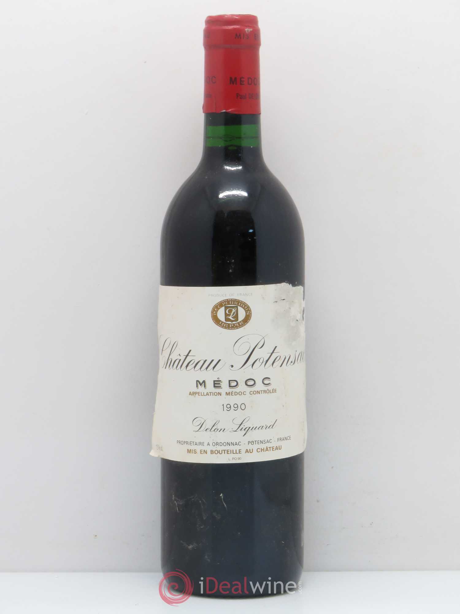 Château Potensac 1990 - Lot de 1 bouteille - 0