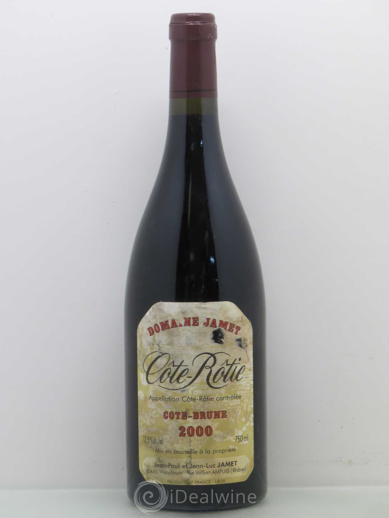Côte-Rôtie Côte Brune Jamet (Domaine) 2000 - Lot de 1 bouteille - 0