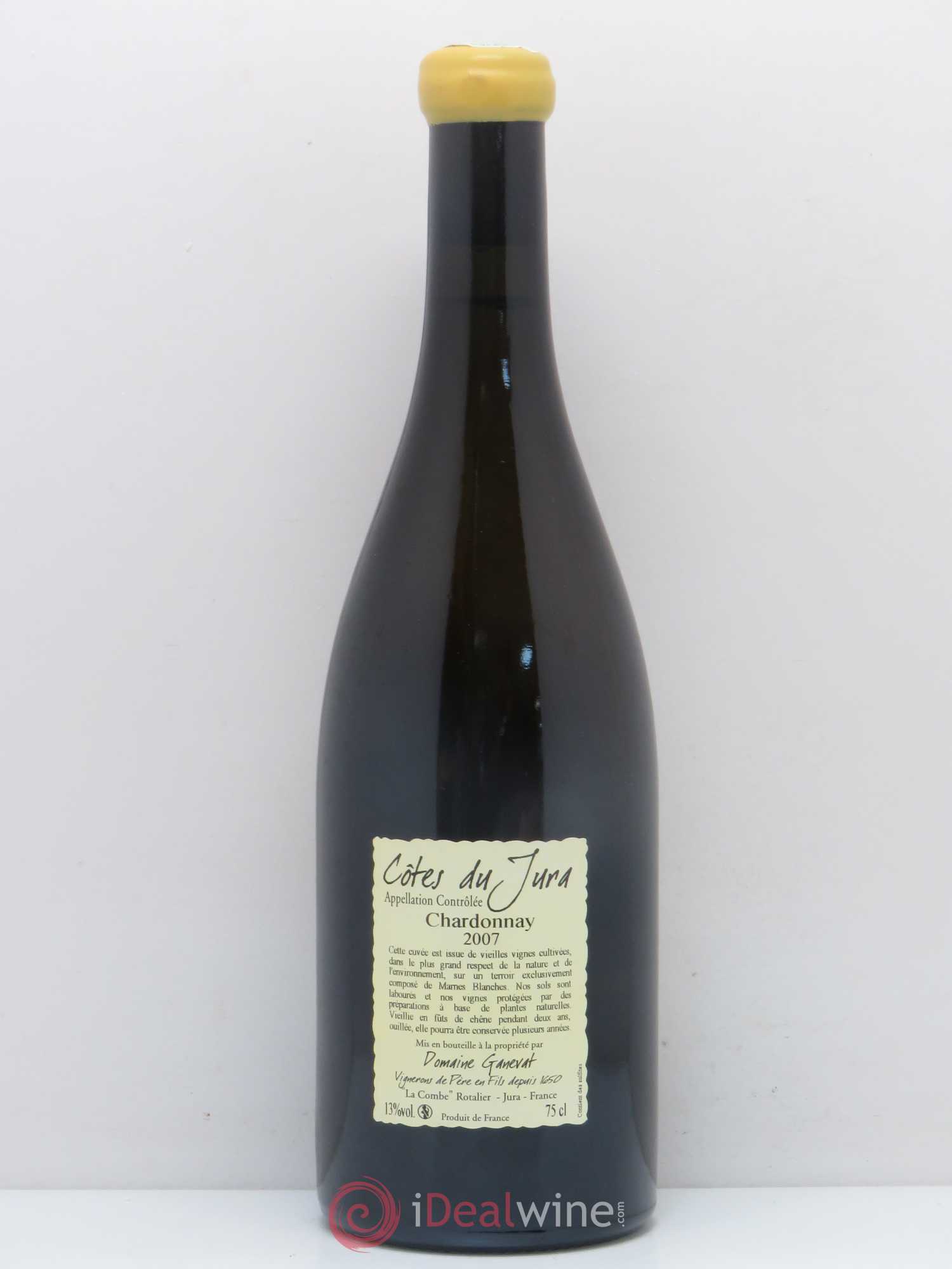 Côtes du Jura Les Grands Teppes Vieilles Vignes Jean-François Ganevat (Domaine) 2007 - Lot de 1 bouteille - 1