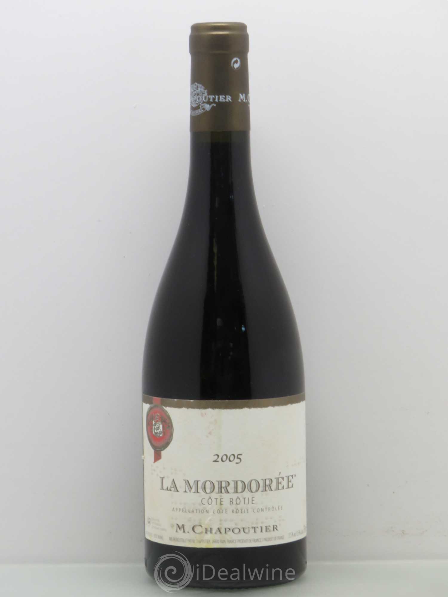 Côte-Rôtie La Mordorée Chapoutier 2005 - Lot de 1 bouteille - 0