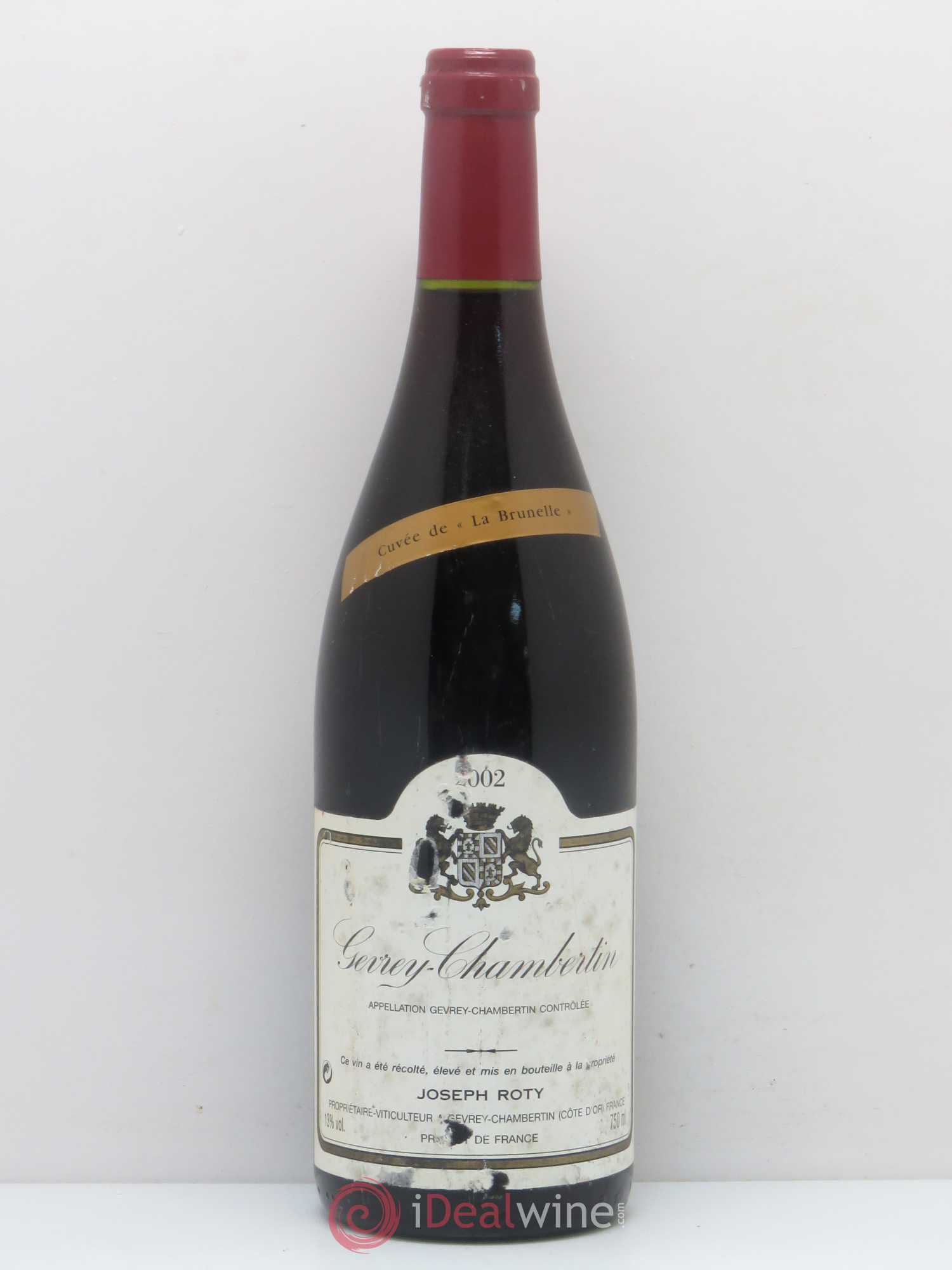 Gevrey-Chambertin La Brunelle Joseph Roty 2002 - Posten von 1 Flasche - 0