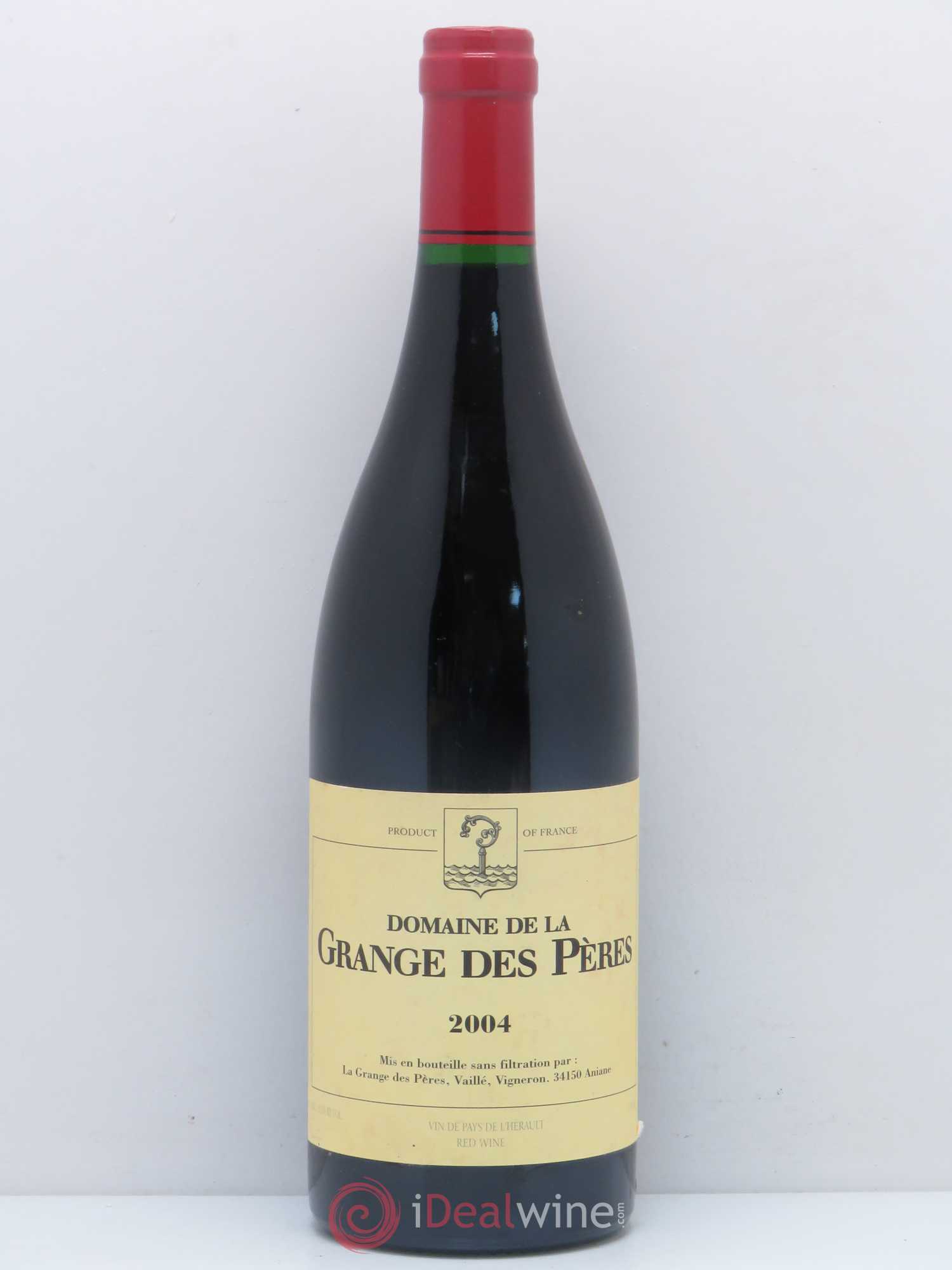 Pays d'Hérault Grange des Pères Laurent Vaillé 2004 - Lot de 1 bouteille - 0