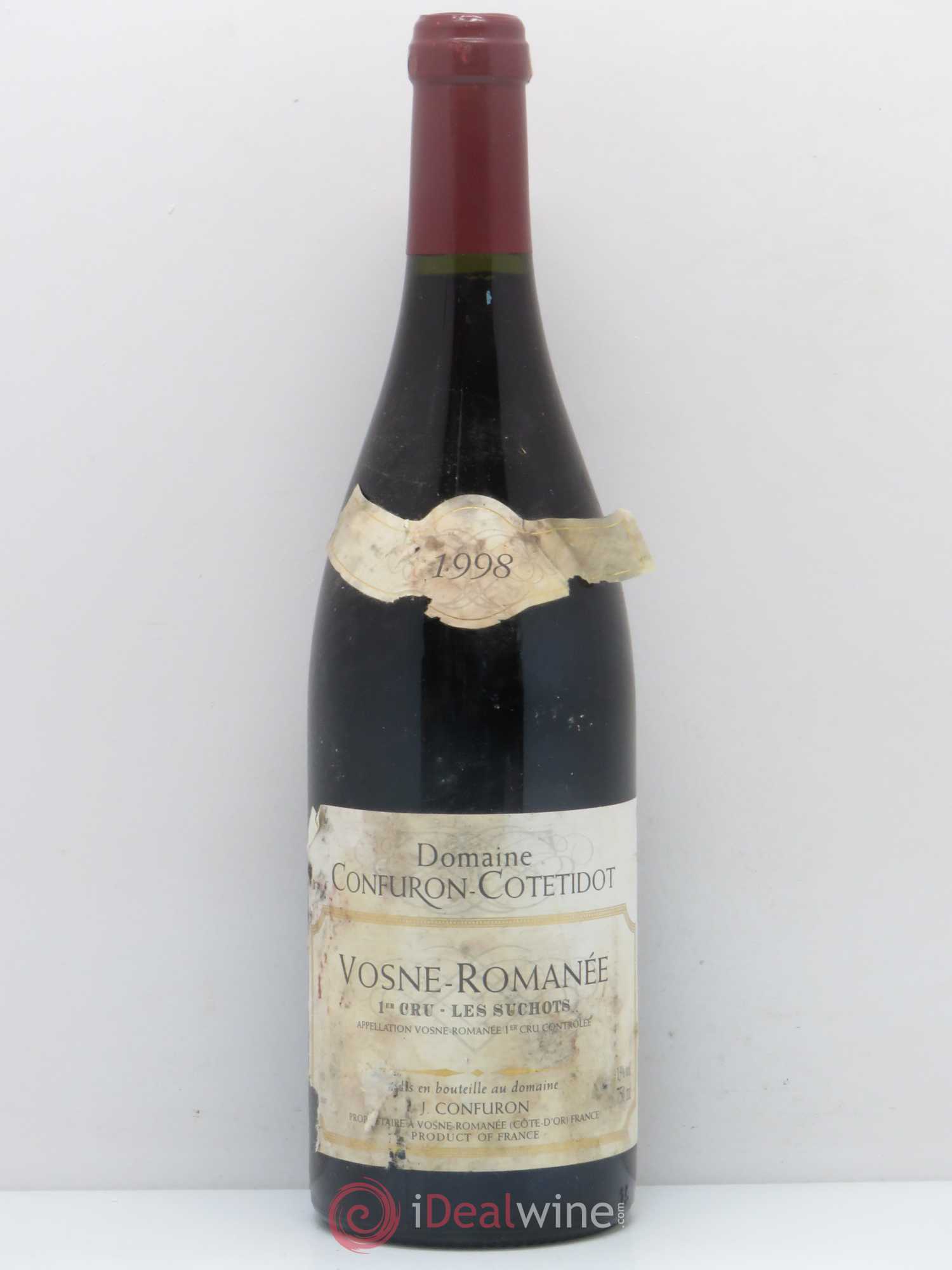 Vosne-Romanée 1er Cru Les Suchots Confuron-Cotetidot 1998 - Lot de 1 bouteille - 0