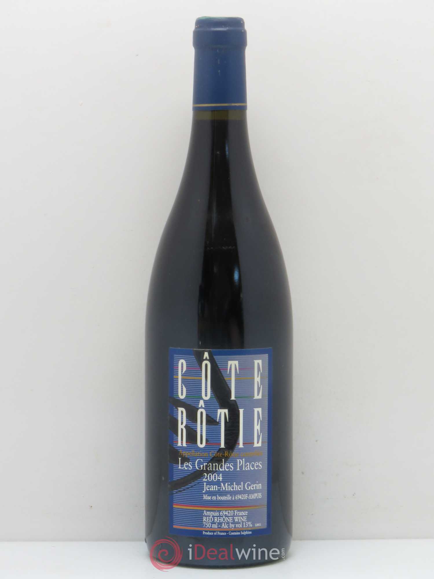 Côte-Rôtie Les Grandes Places Jean-Michel Gerin 2004 - Lot de 1 bouteille - 0