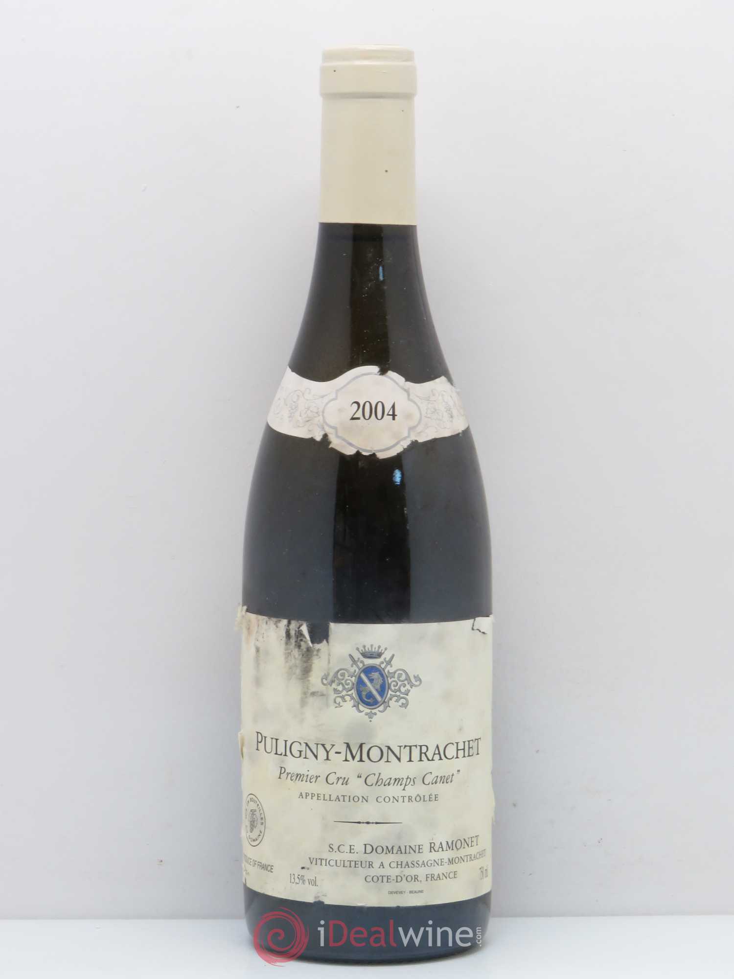 Puligny-Montrachet 1er Cru Champs Canet Ramonet (Domaine) 2004 - Lot de 1 bouteille - 0