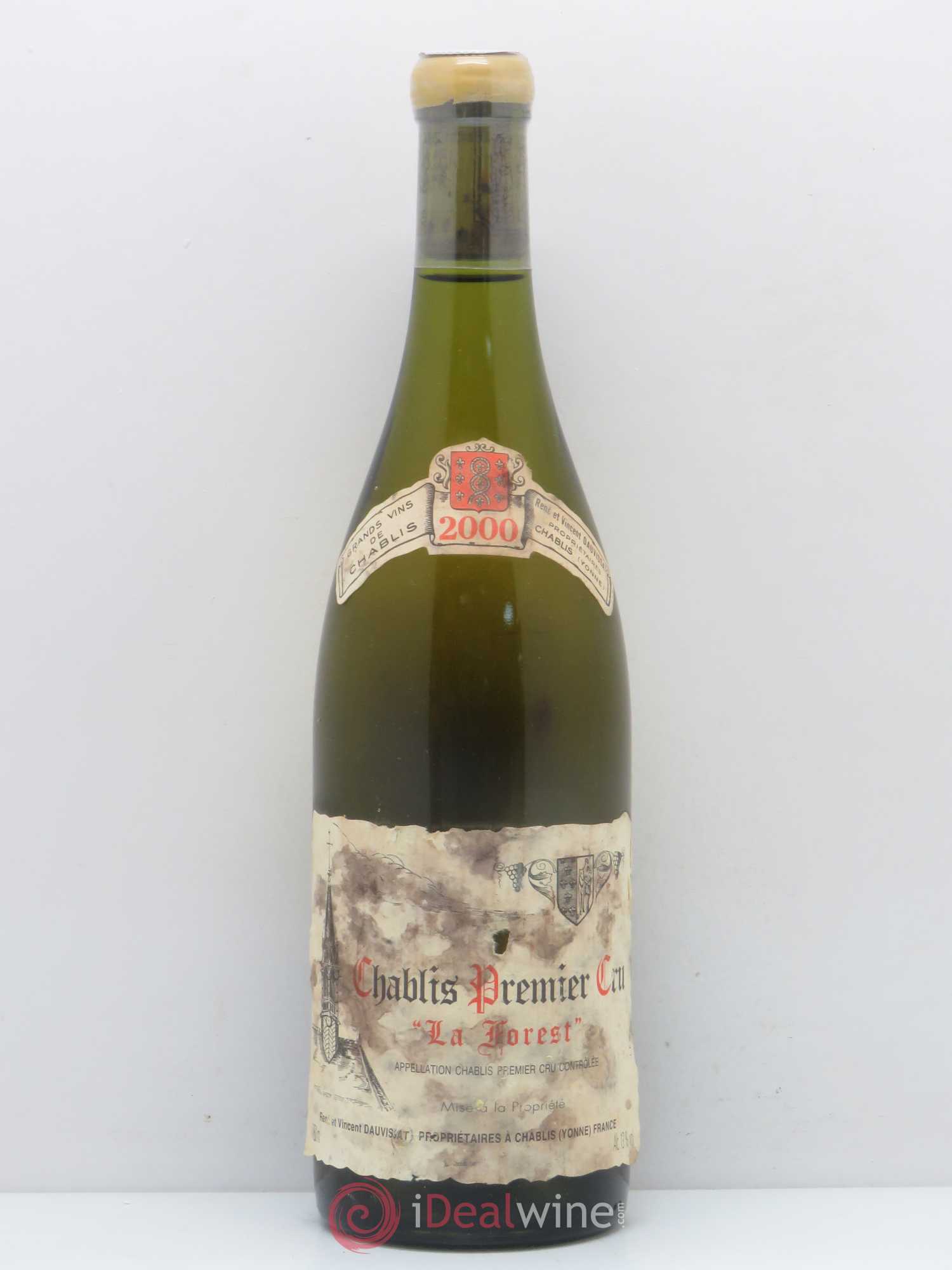 Chablis 1er Cru La Forest Vincent Dauvissat (Domaine) 2000 - Lot de 1 bouteille - 0