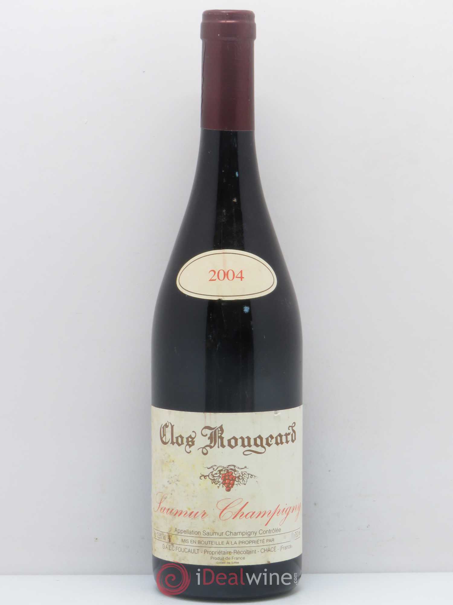 Saumur-Champigny Clos Rougeard 2004 - Lot de 1 bouteille - 0