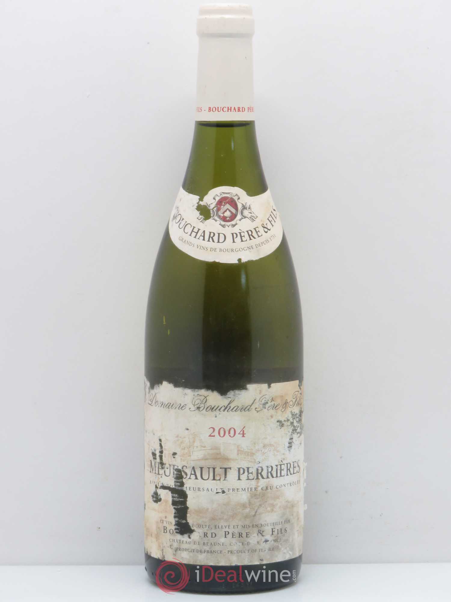 Meursault 1er Cru Perrières Bouchard Père & Fils 2004 - Lot de 1 bouteille - 0