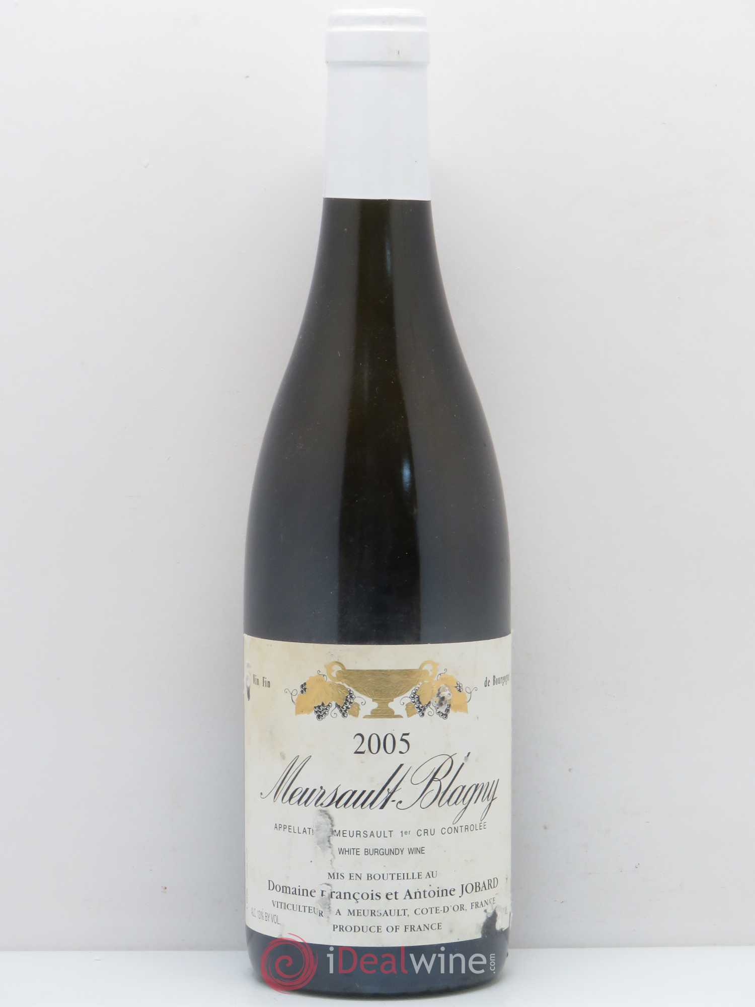 Meursault 1er Cru Blagny François et Antoine Jobard (Domaine) 2005 - Lot de 1 bouteille - 0
