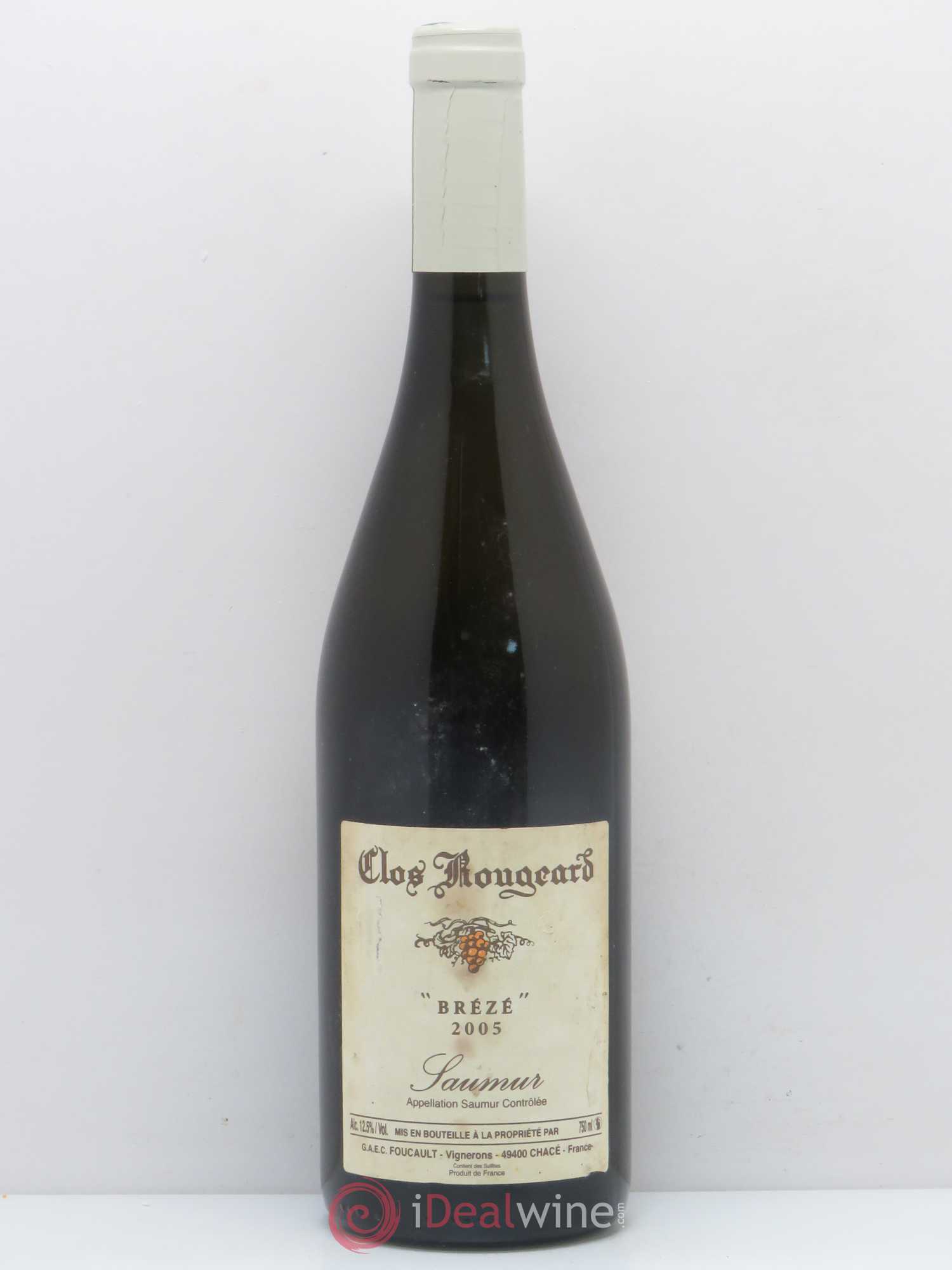 Saumur Brézé Clos Rougeard 2005 - Lot de 1 bouteille - 0