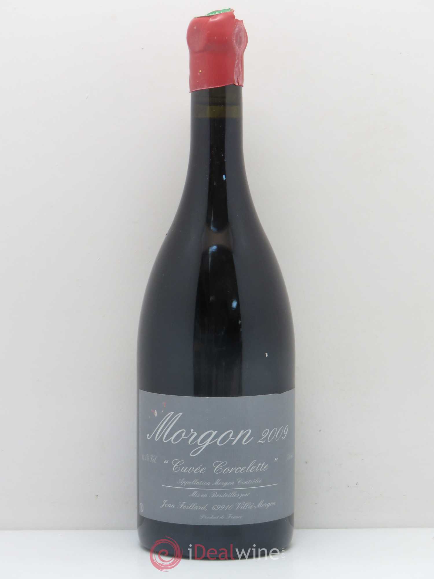 Morgon Corcelette Jean Foillard 2009 - Lot de 1 bouteille - 0