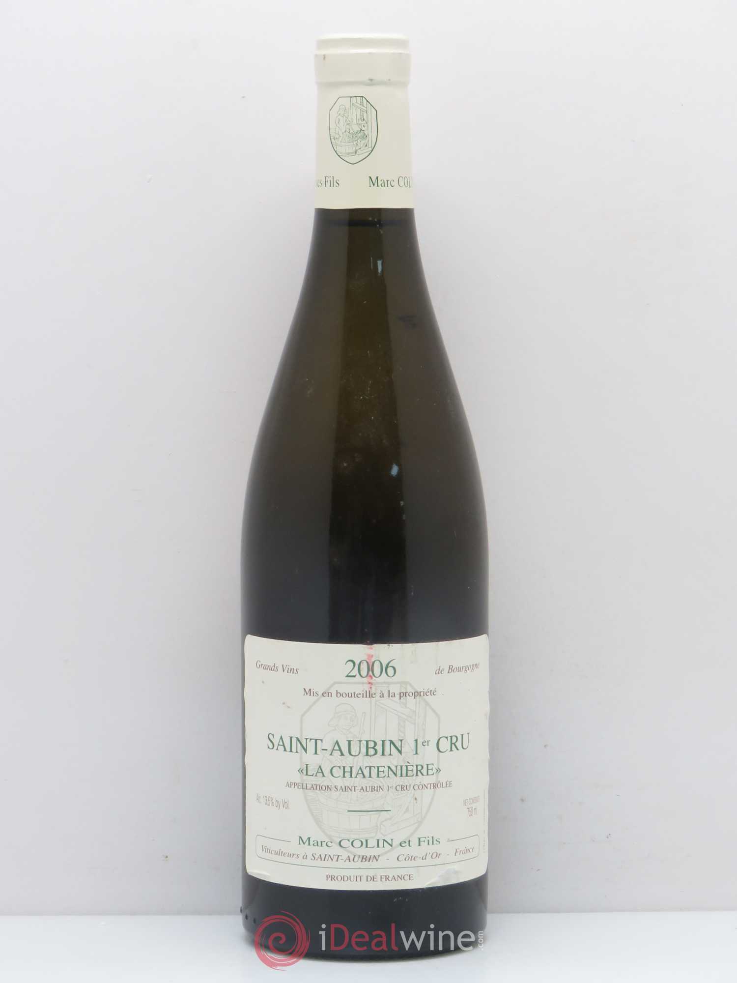 Saint-Aubin 1er Cru La Chatenière Marc Colin & Fils 2006 - Lot de 1 bouteille - 0