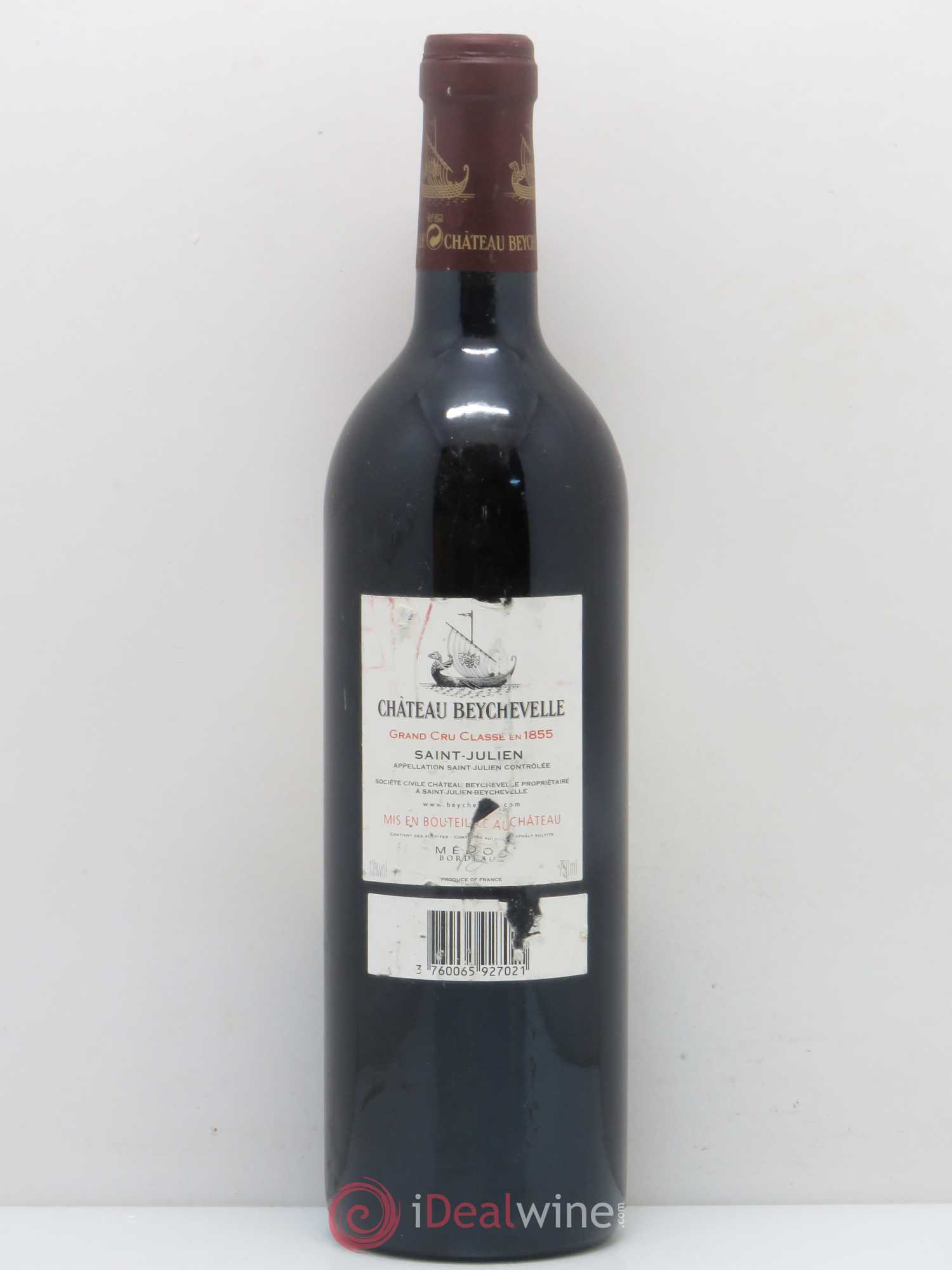 Château Beychevelle 4ème Grand Cru Classé 2003 - Lot de 1 bouteille - 1