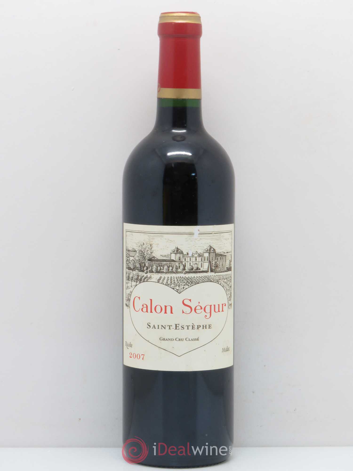 Château Calon Ségur 3ème Grand Cru Classé 2007 - Lot de 1 bouteille - 0