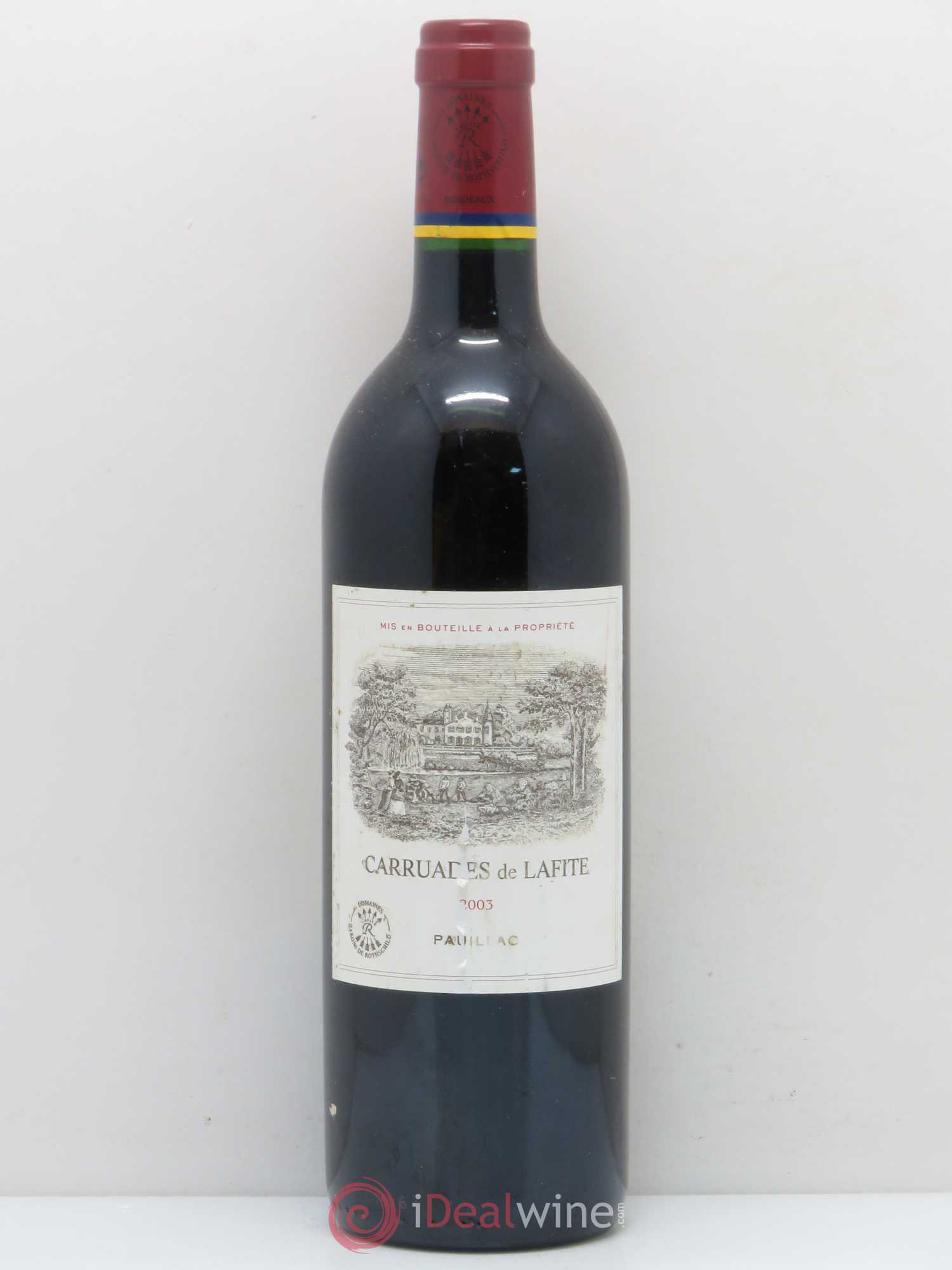 Carruades de Lafite Rothschild Second Vin 2003 - Lot de 1 bouteille - 0