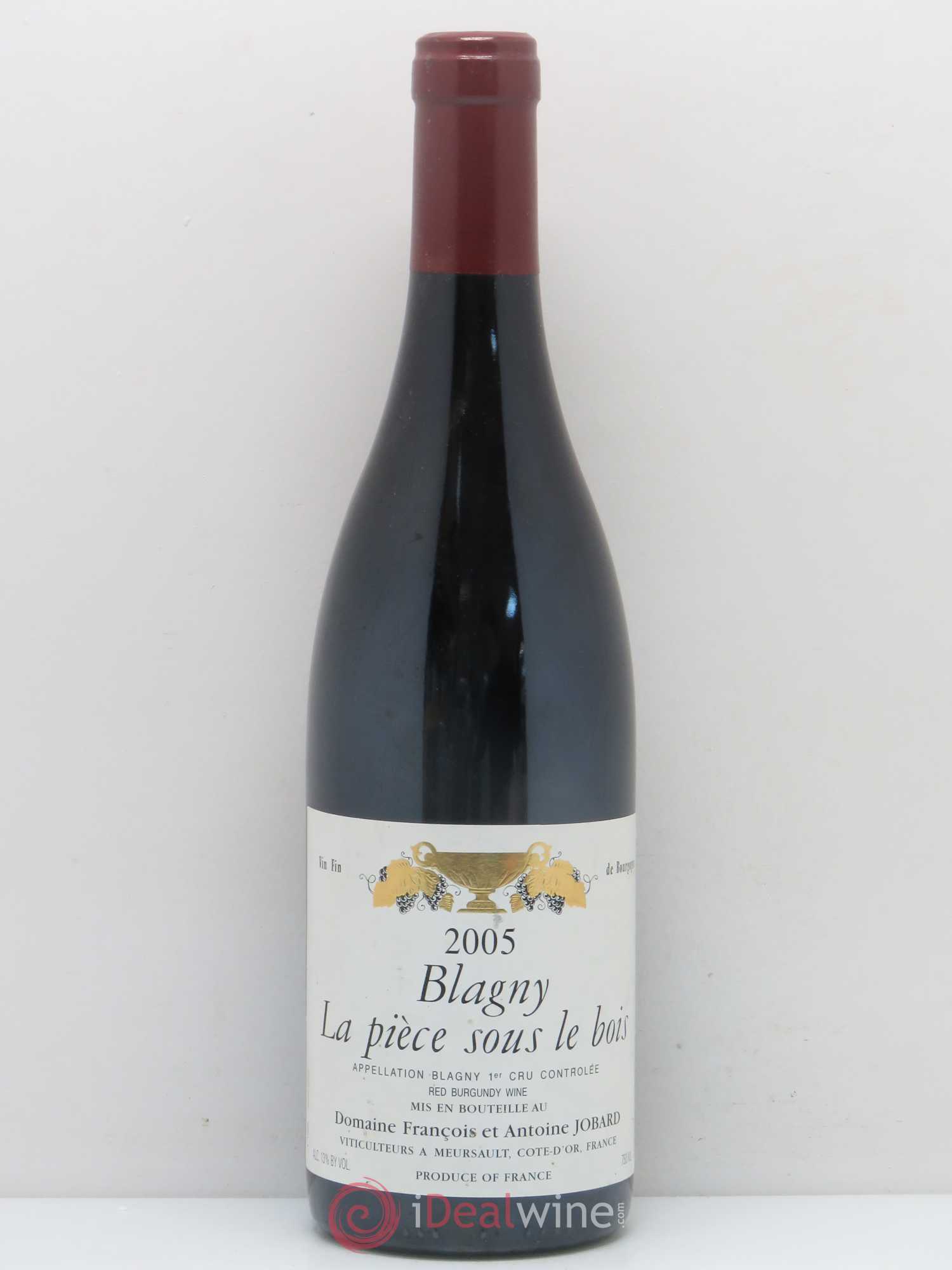 Blagny 1er Cru La pièce sous le bois Domaine François et Antoine Jobard 2005 - Posten von 1 Flasche - 0