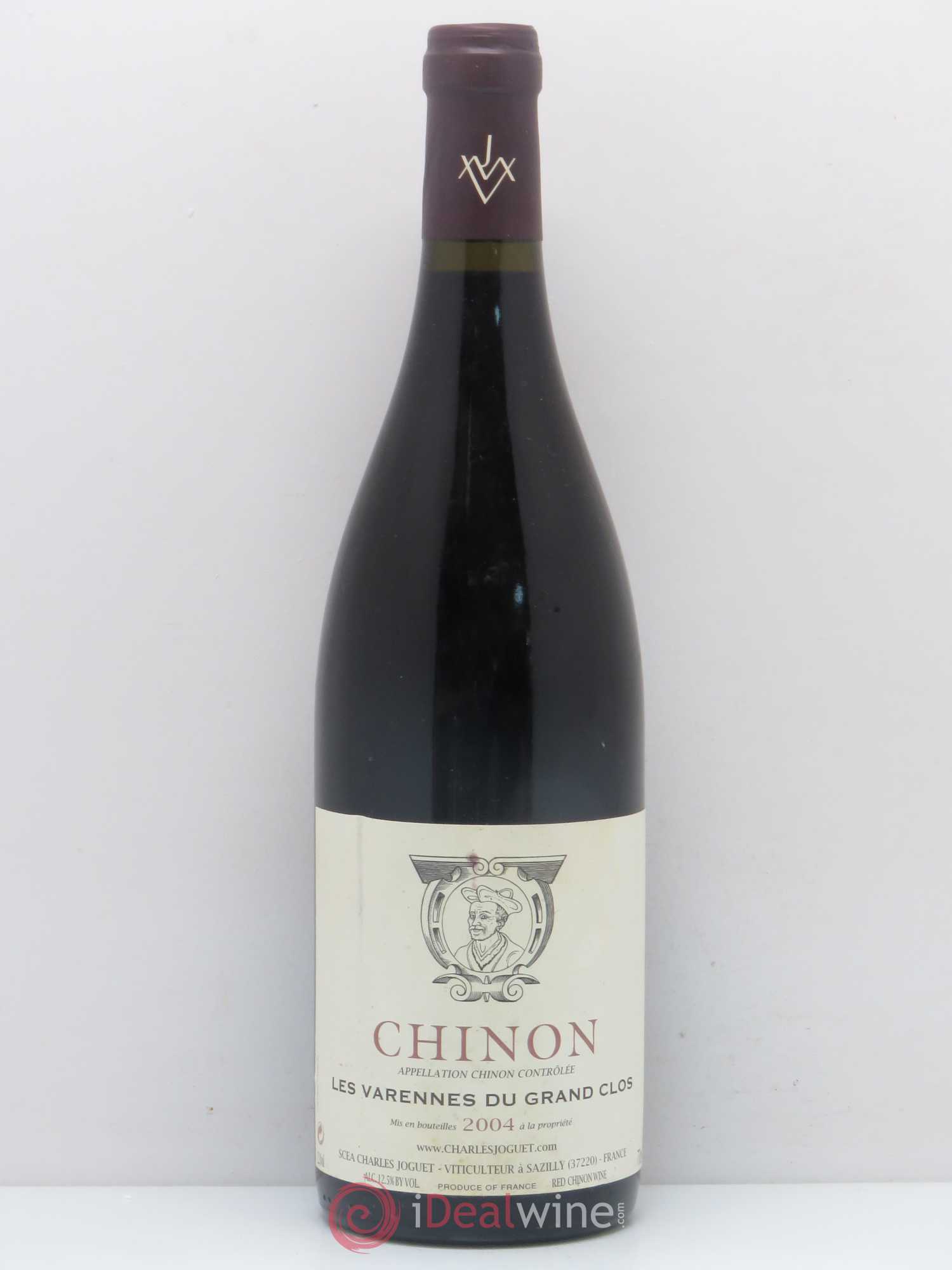 Chinon Les Varennes du Grand Clos Domaine Joguet 2004 - Posten von 1 Flasche - 0