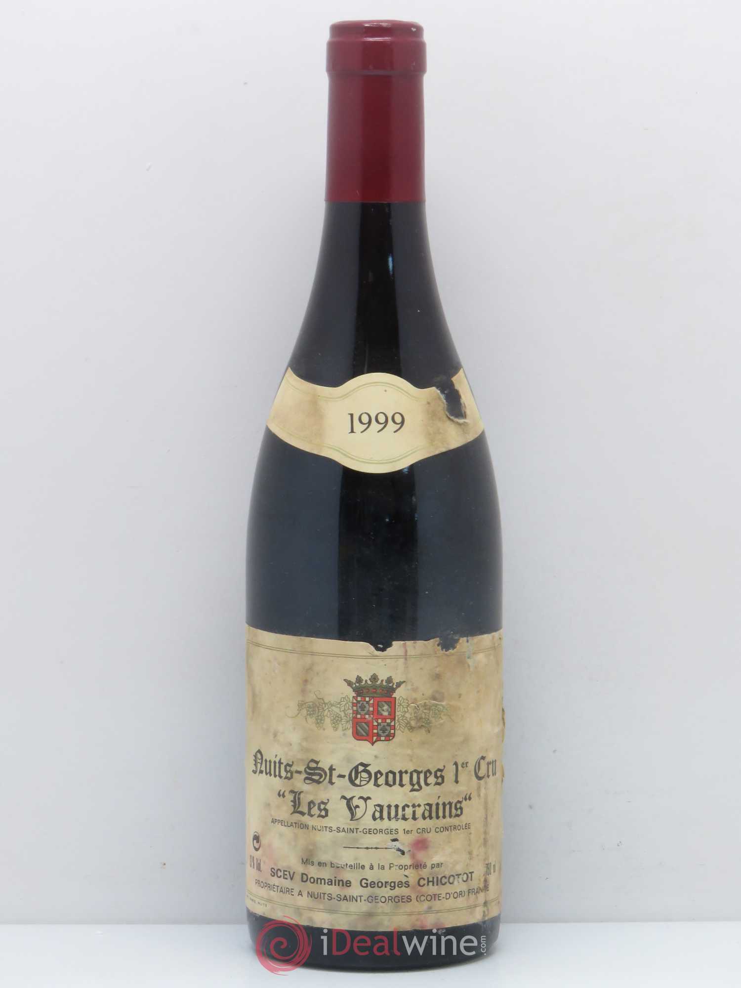 Nuits-Saint-Georges 1er Cru Les Vaucrains Domaine Chicotot 1999 - Posten von 1 Flasche - 0