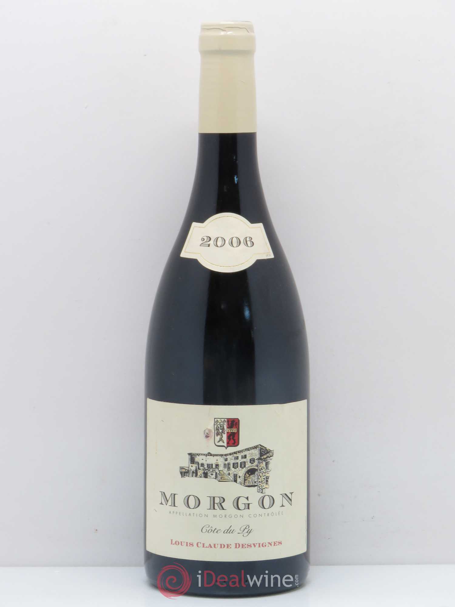 Morgon Côte du Py Louis-Claude Desvignes 2006 - Lot de 1 bouteille - 0
