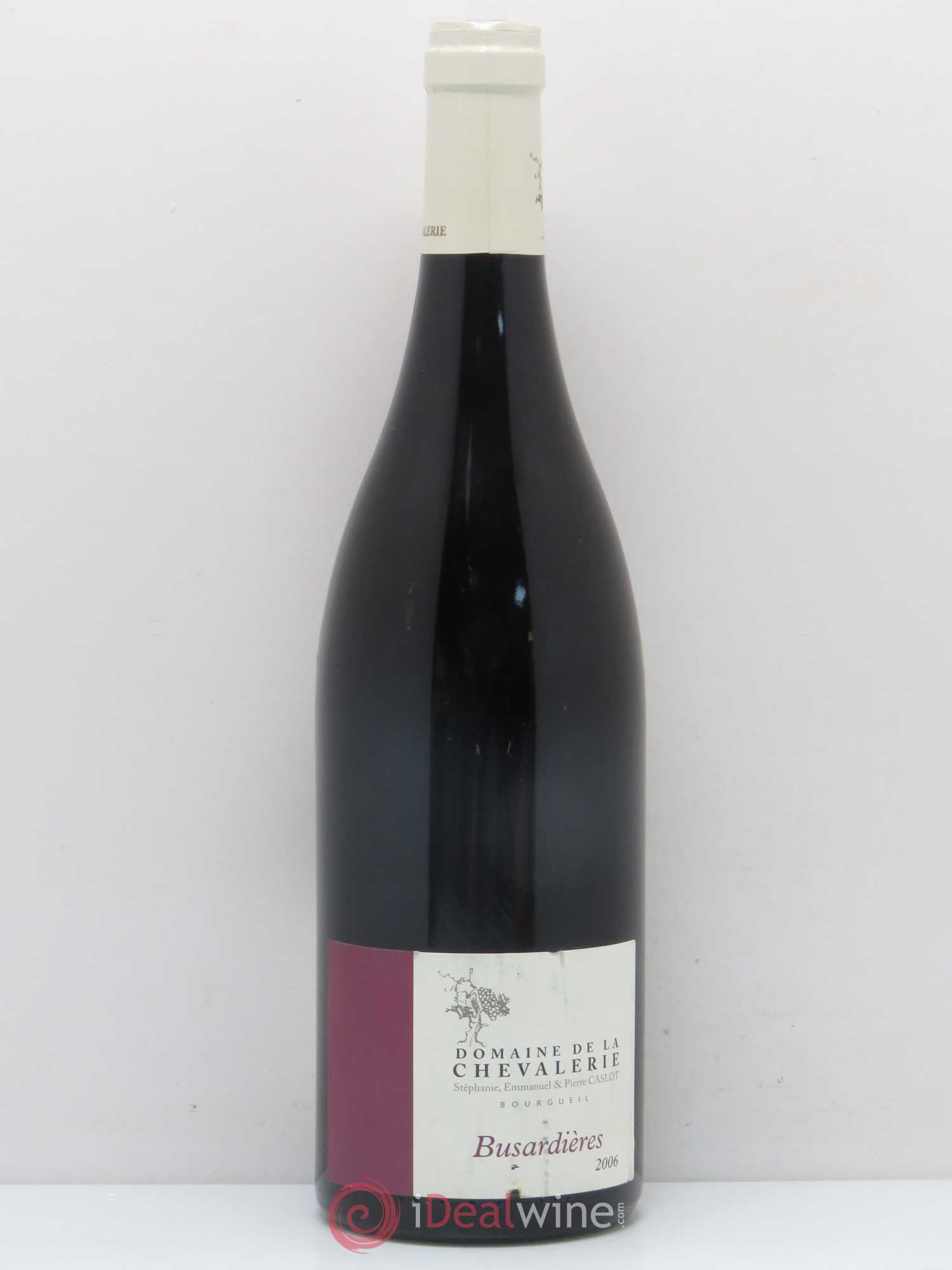Bourgueil Busardieres Domaine de La Chevalerie Pierre Caslot 2006 - Lot de 1 bouteille - 0