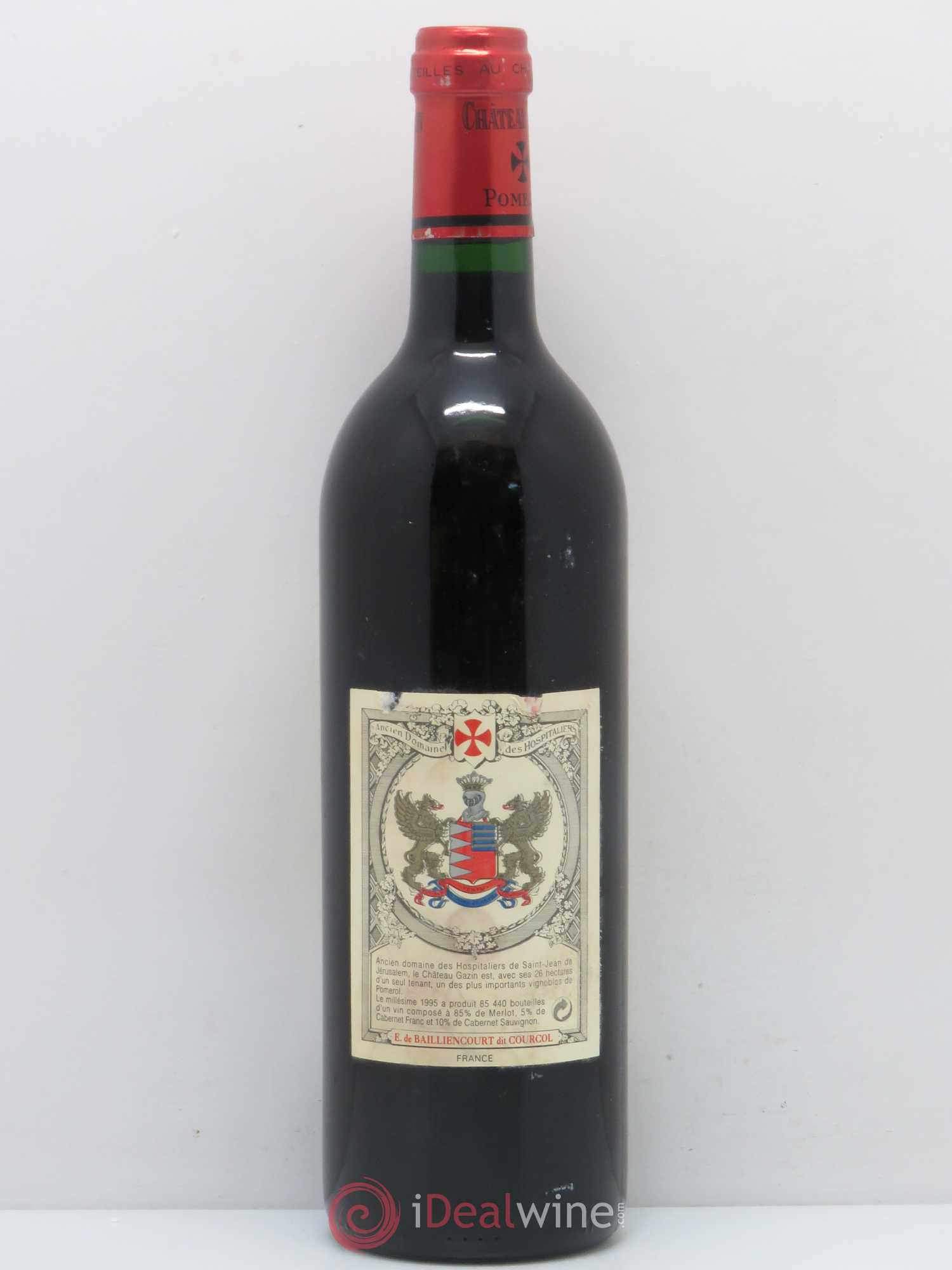Château Gazin 1995 - Lot de 1 bouteille - 1