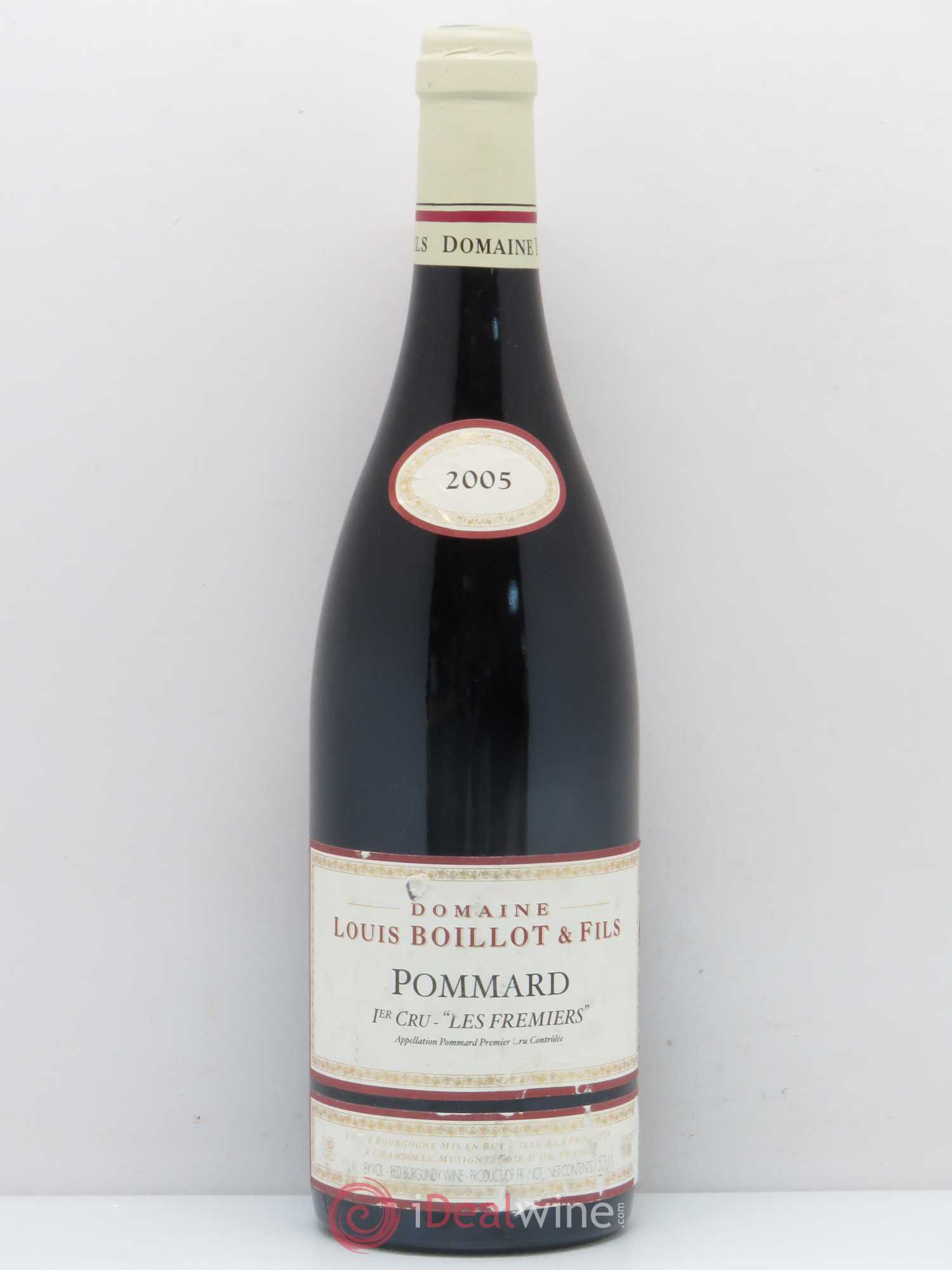 Pommard 1er Cru Les Frémiers Louis Boillot 2005 - Posten von 1 Flasche - 0